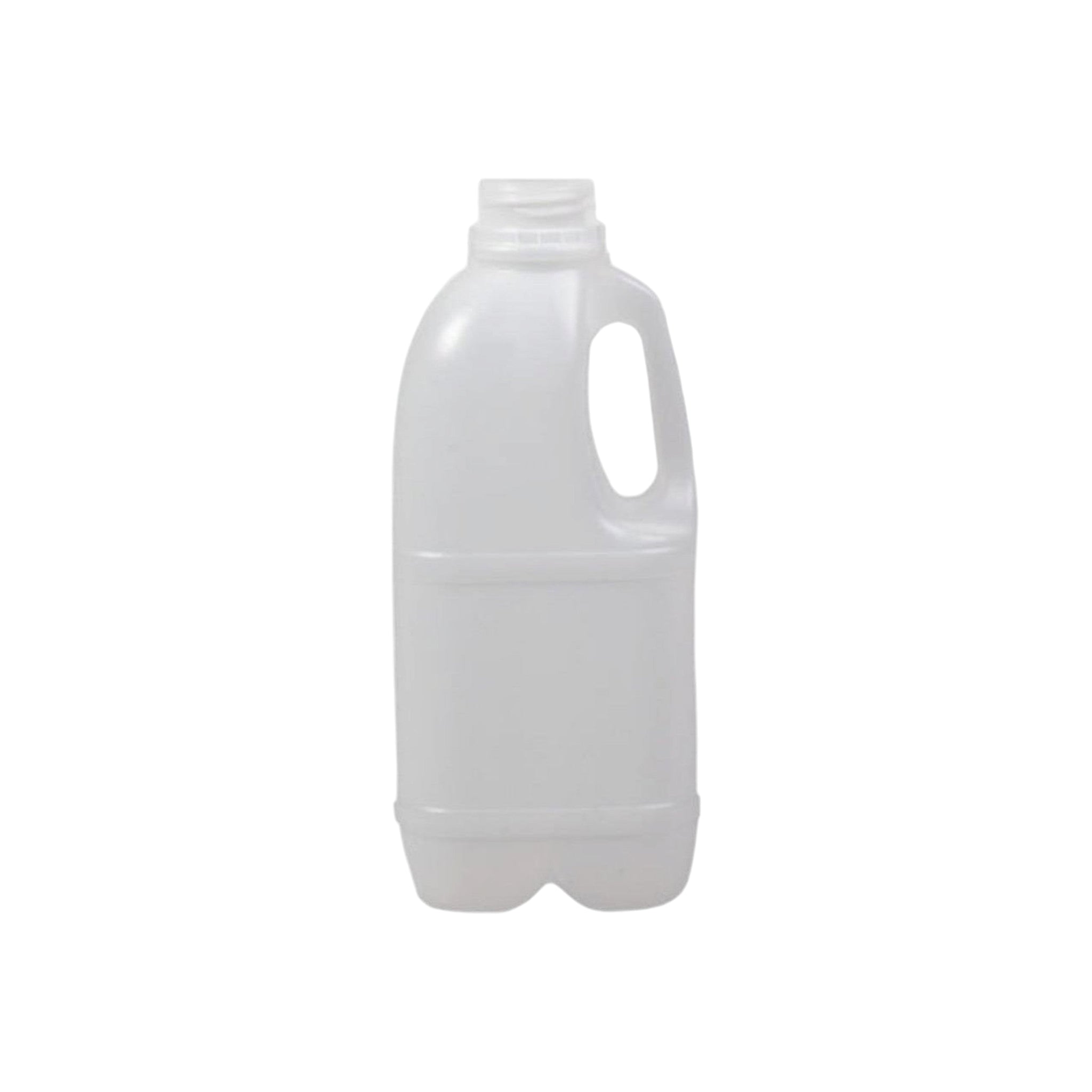 1L Plastic Milk Bottle with Lids Natural Jugpack 104pcs