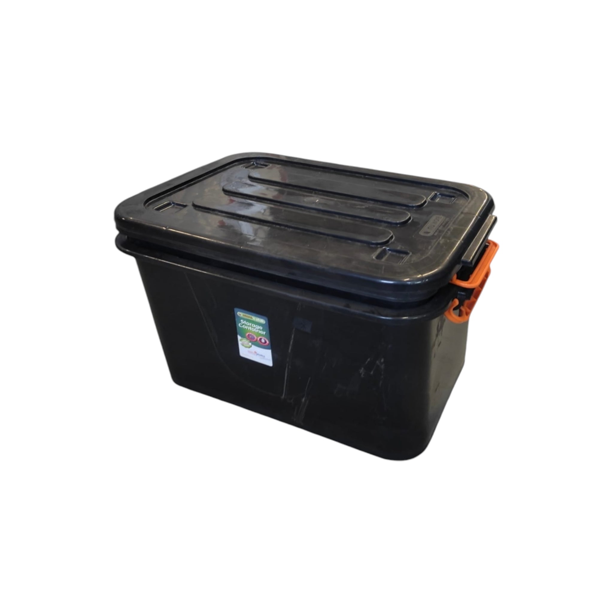 Nu Ware Plastic Storage Box 15L-30L-45L 3pc Combo Set