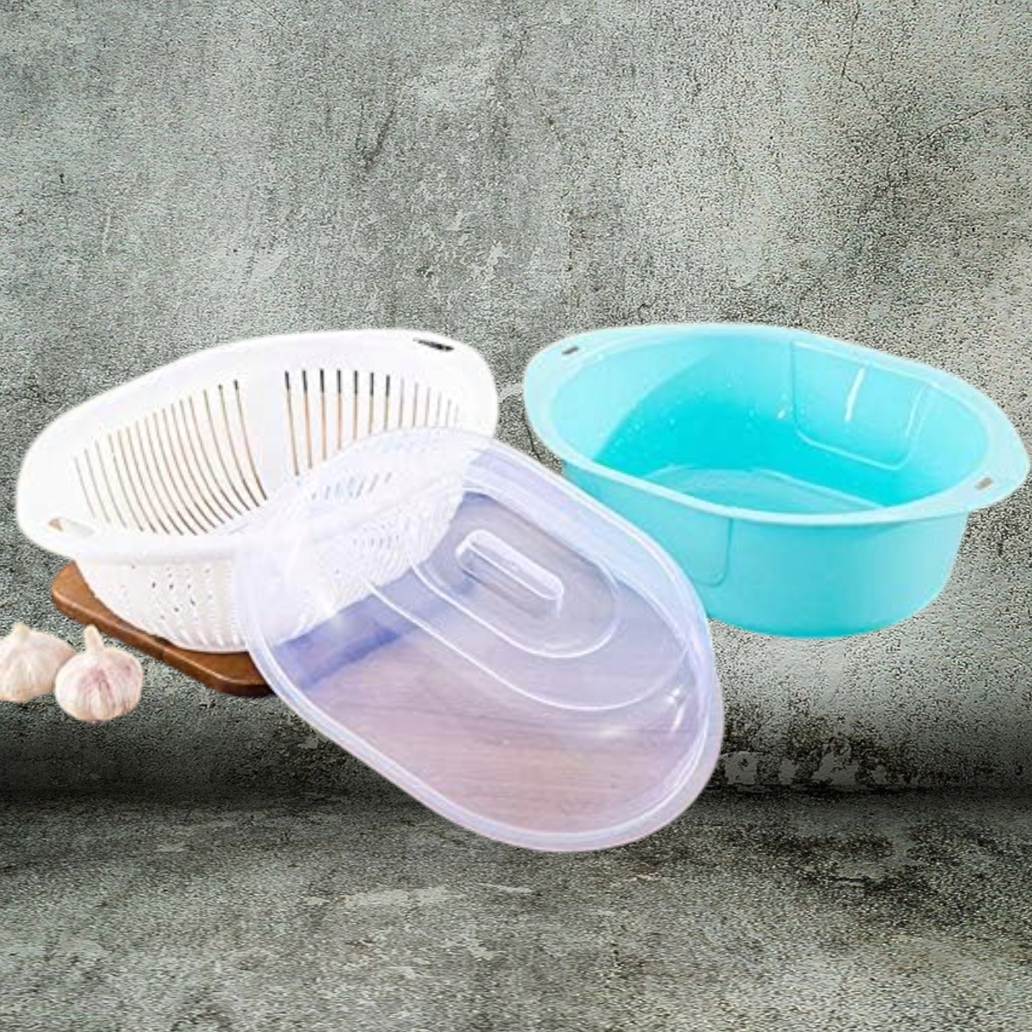 Plastic  Drain Basket Rectangle