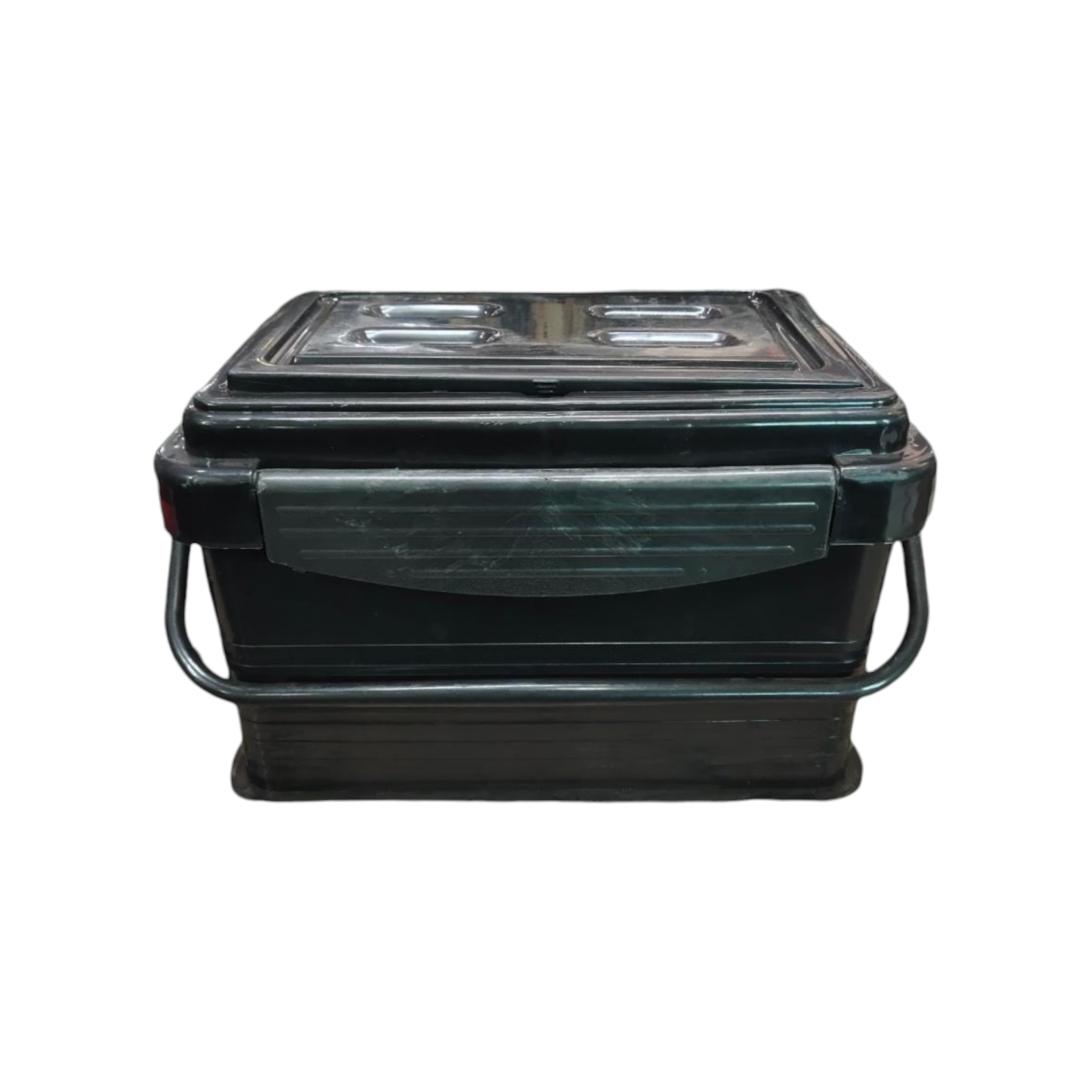 Picnic Basket Utility Storage Container Black 100153