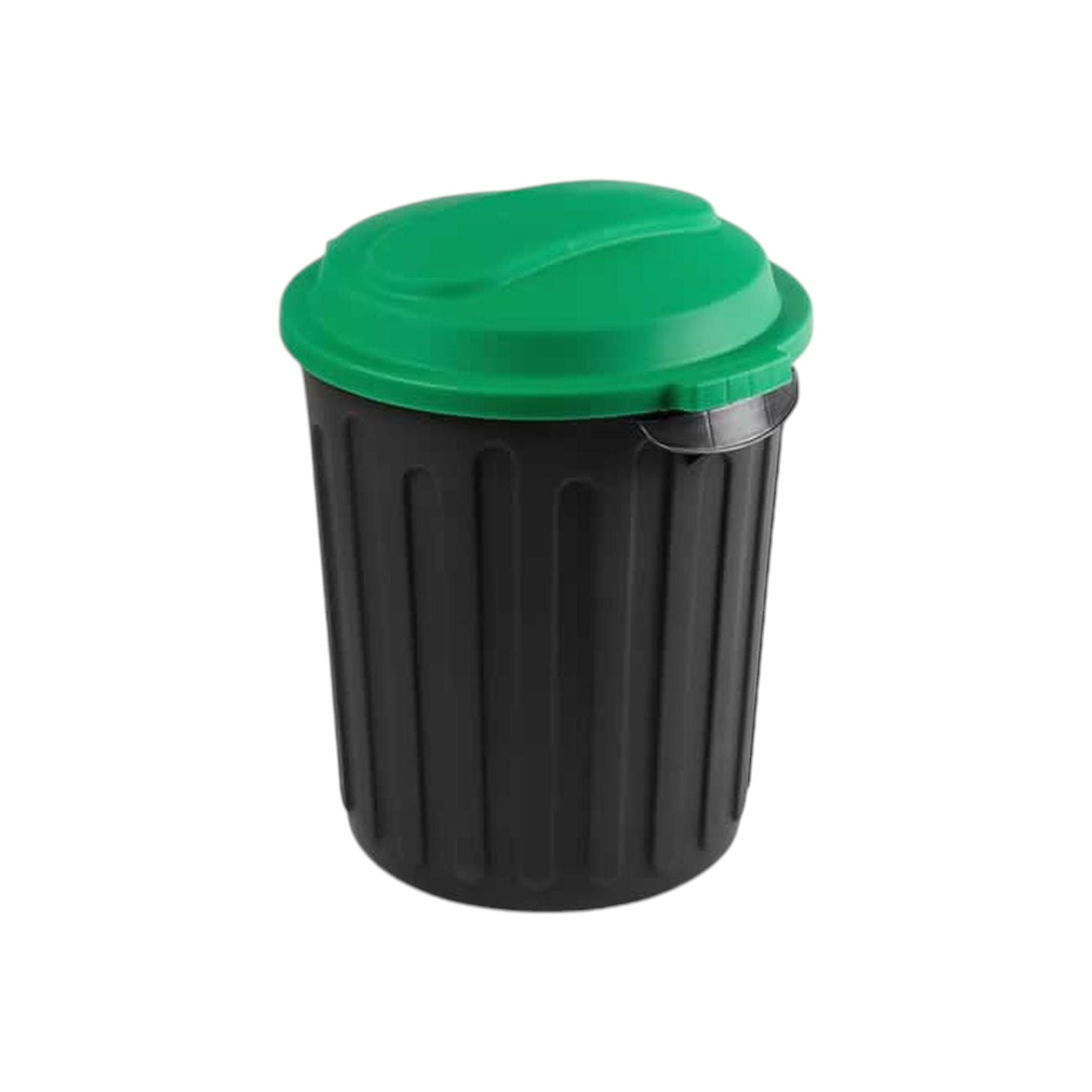 60L Contour Refuse Waste Dustbin with Lid Buzz