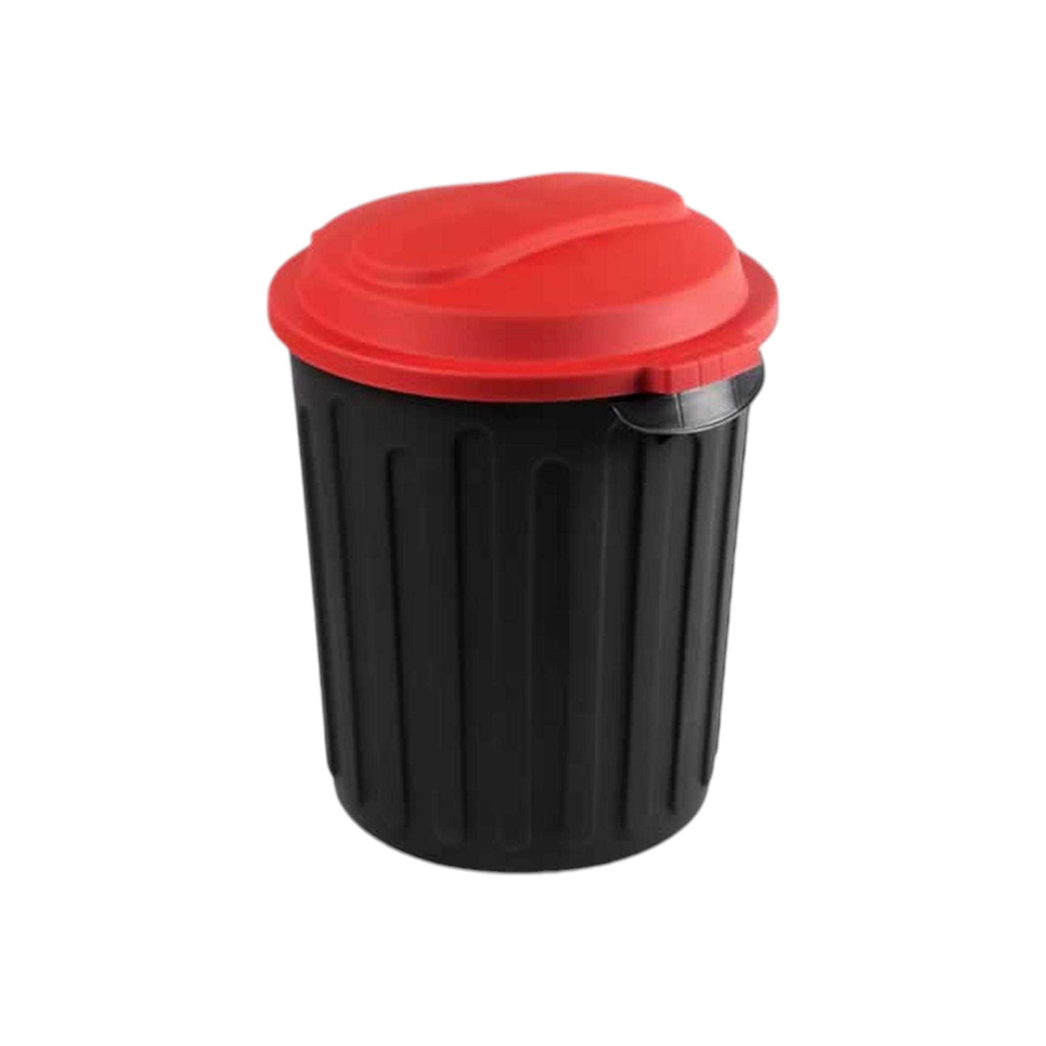 60L Contour Refuse Waste Dustbin with Lid Buzz