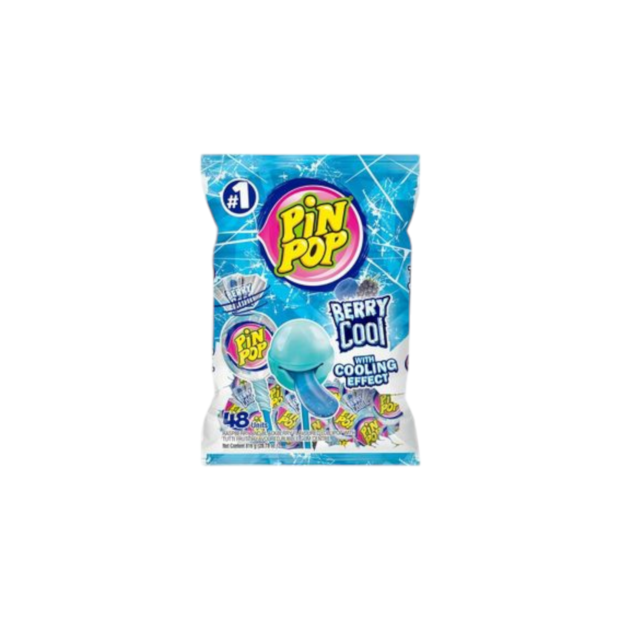 Pin Pop Lollipop Assorted 1pc