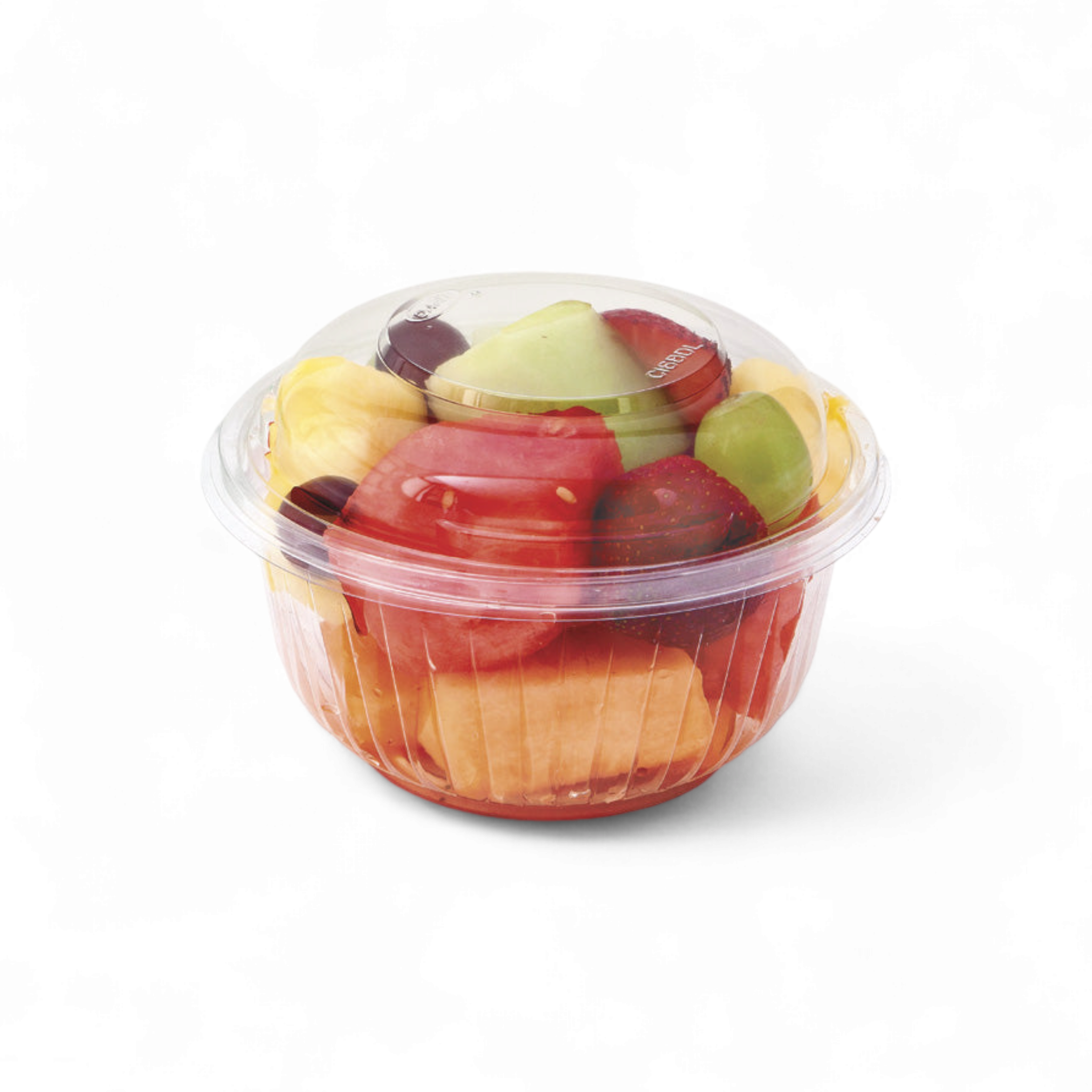 Plastic Disposable Dessert Tubs with Lid - Small Thermos Container 9cmx5cm L42N  Fits G51 Lid 10pack