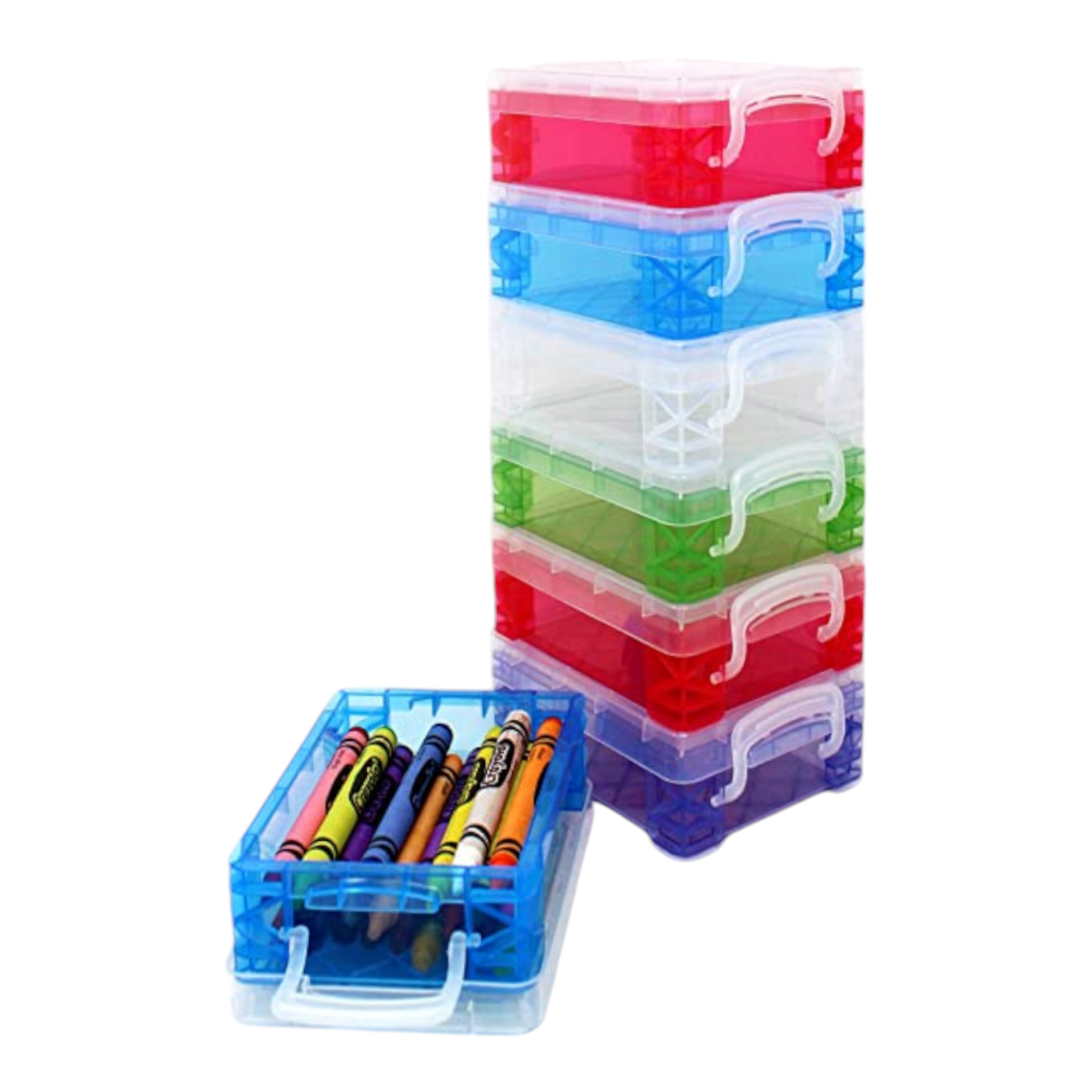 Nu Ware Plastic Storage Box Mini 300ml 205x80x70mm S/2 2pack