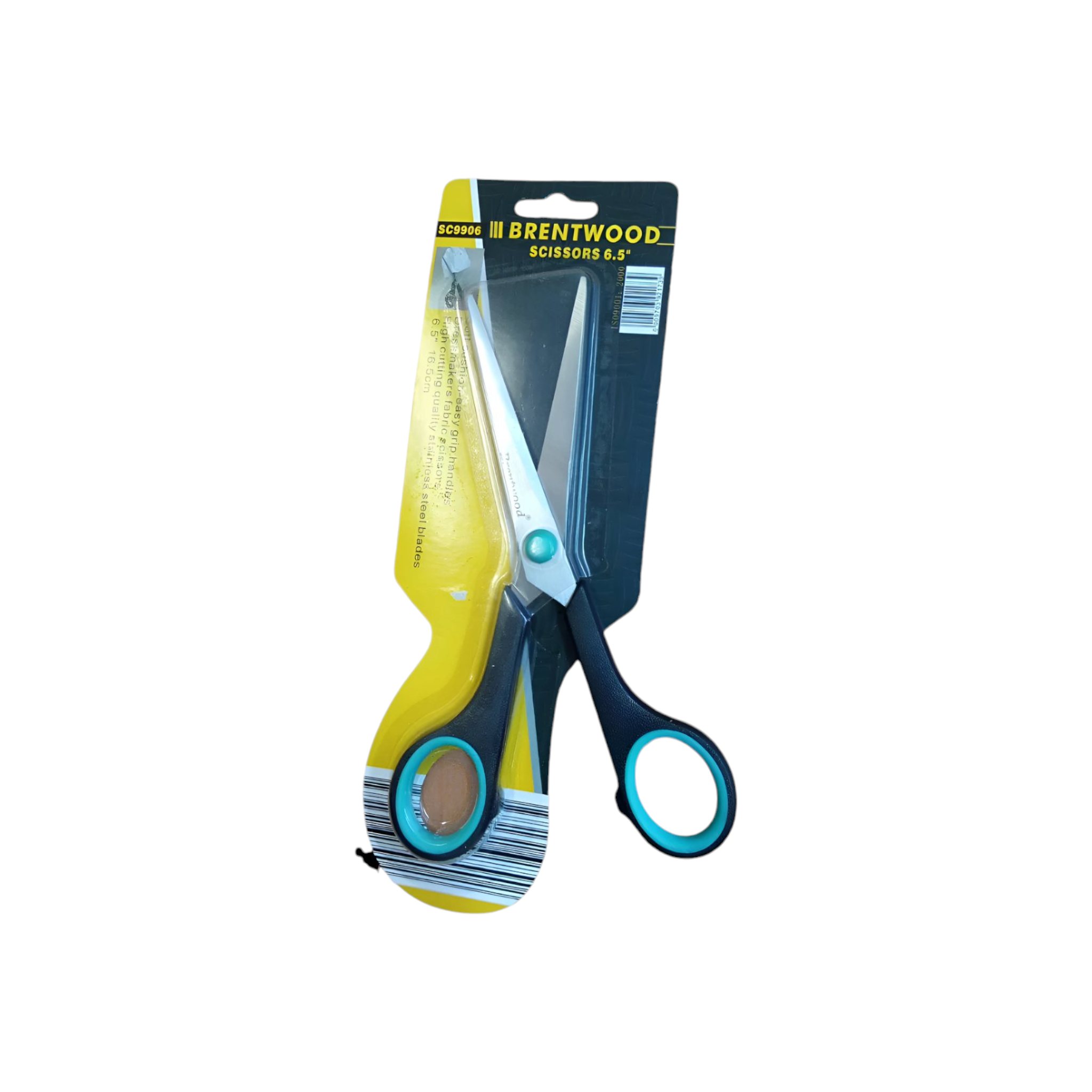 Scissors Rubber Handle 6inch