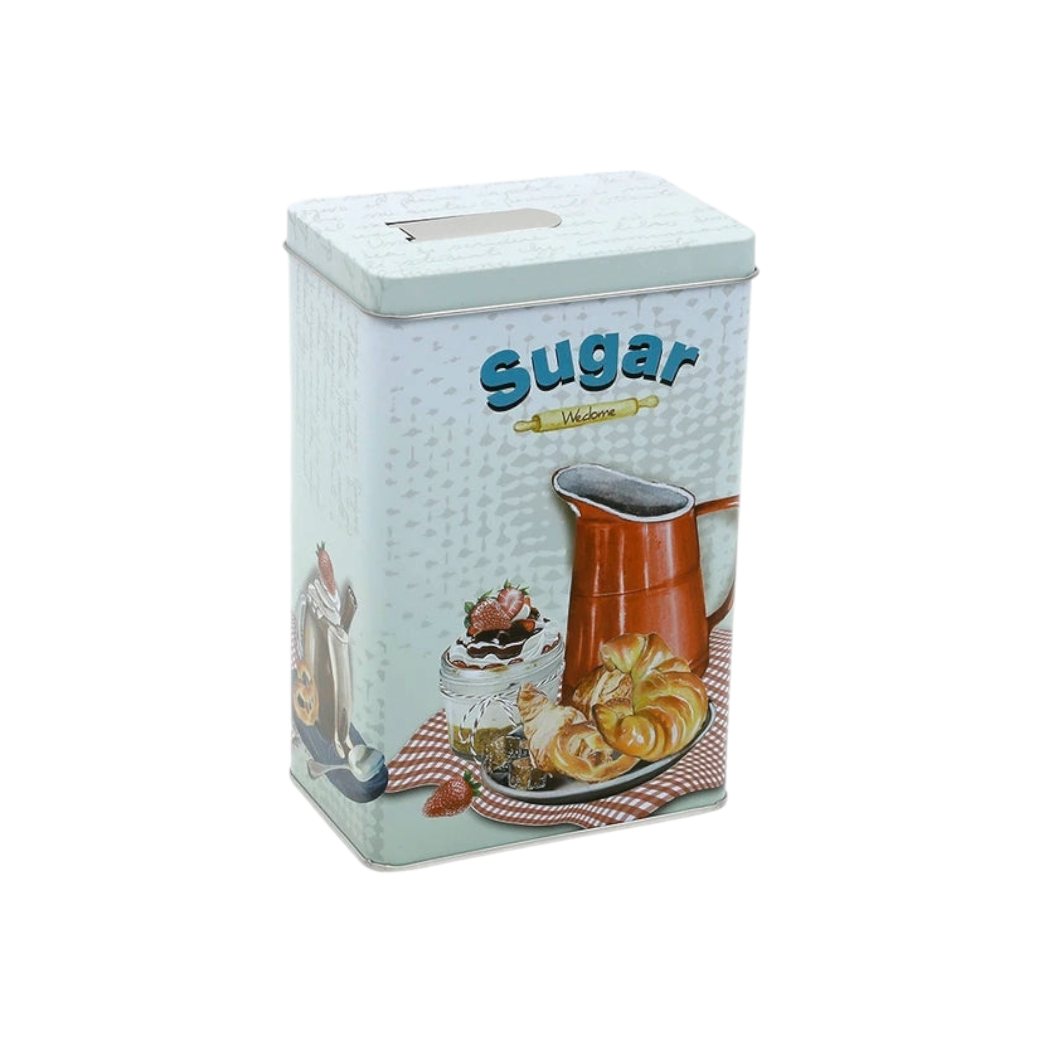 Gift Metal Canister Tin Sugar XTIN042