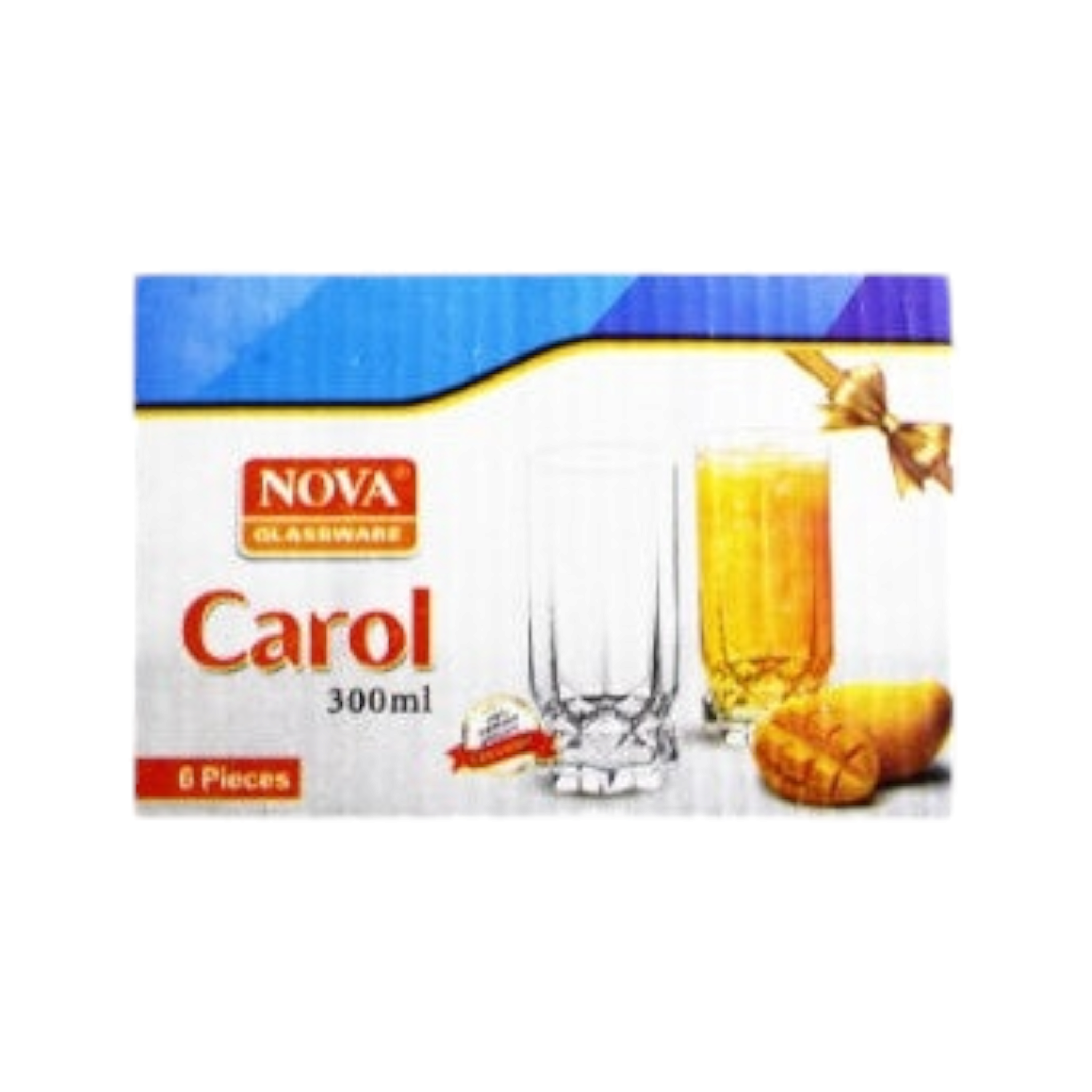 Carol Glass Tumbler 300ml 6pack TNV030-6