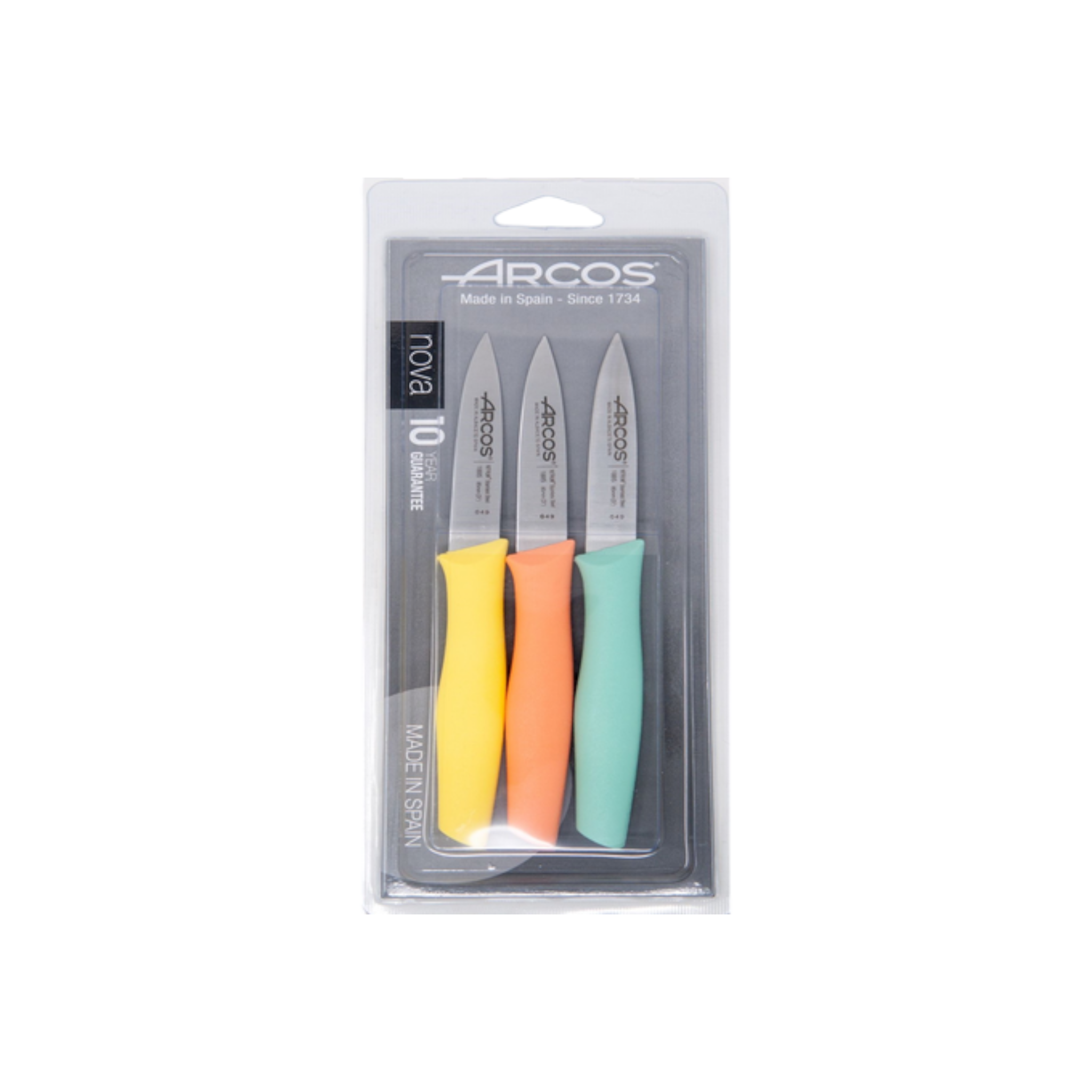 Arcos Nova Pairing Knife 3pc Set KN8598