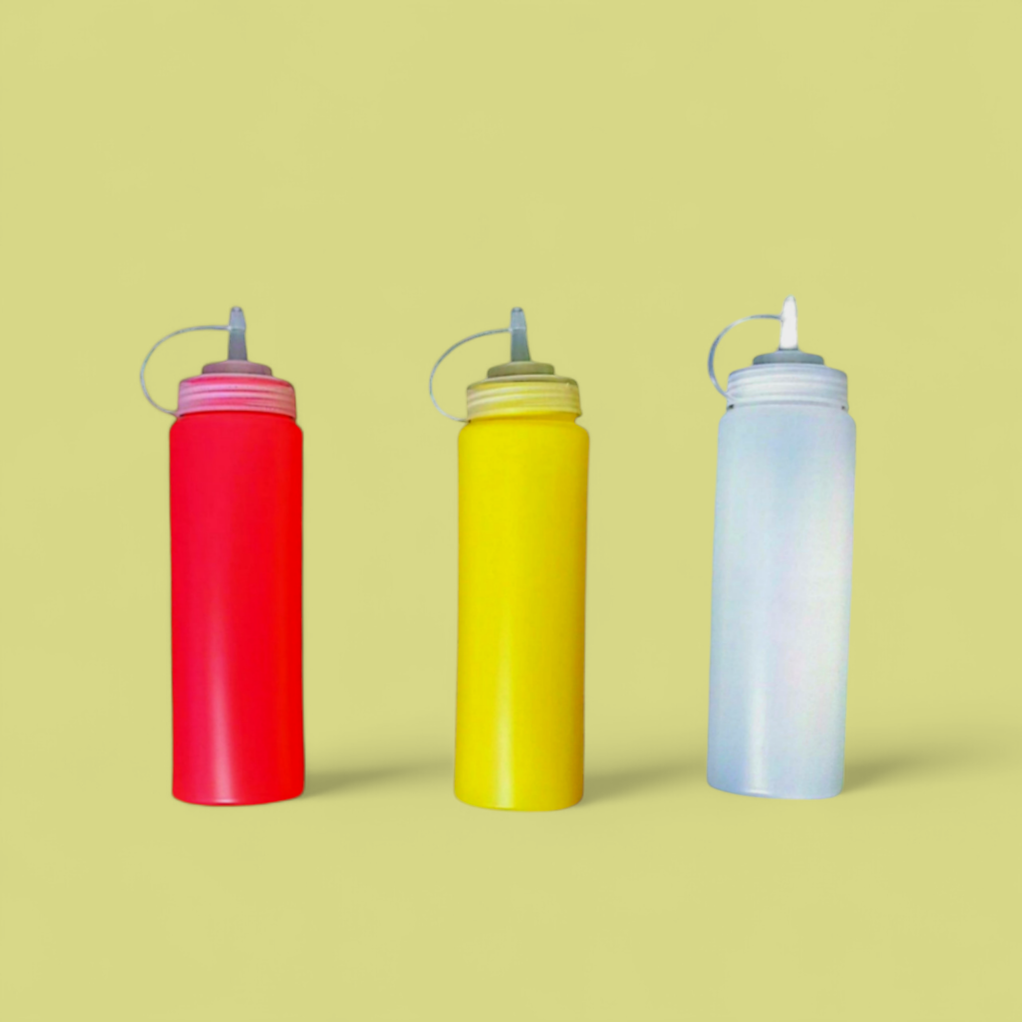 Plastic Squeeze Cheese Sauce Bottle 6.5x28cm 720ml 1pc