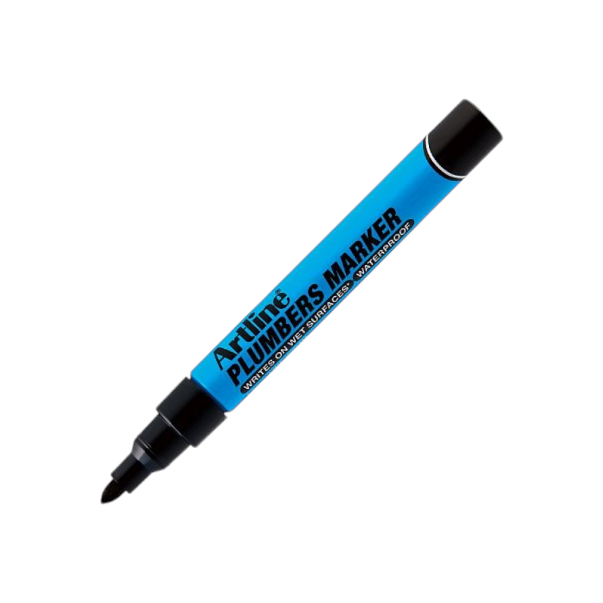 Artline Plumbers Marker Black 1.5mm Bullet Tip