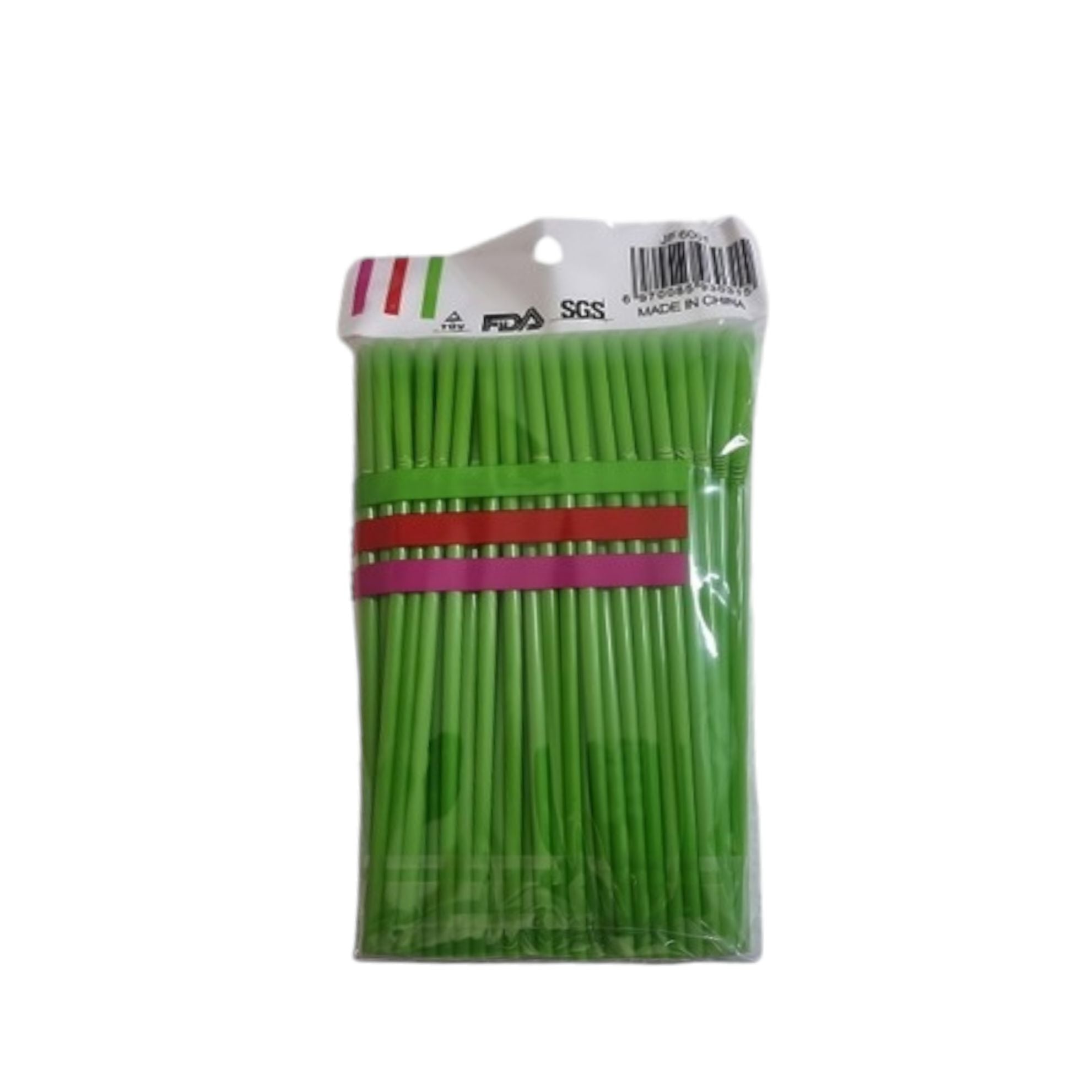 Disposable Flexible Color Straws 100pack