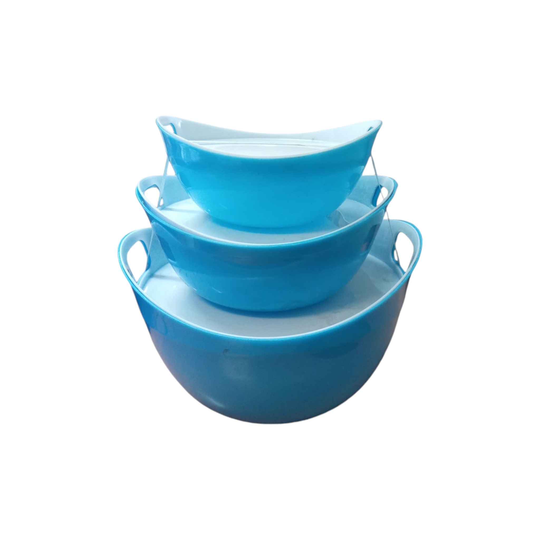 Elite Plastic Soup Bowl 3pc Set E3PBS