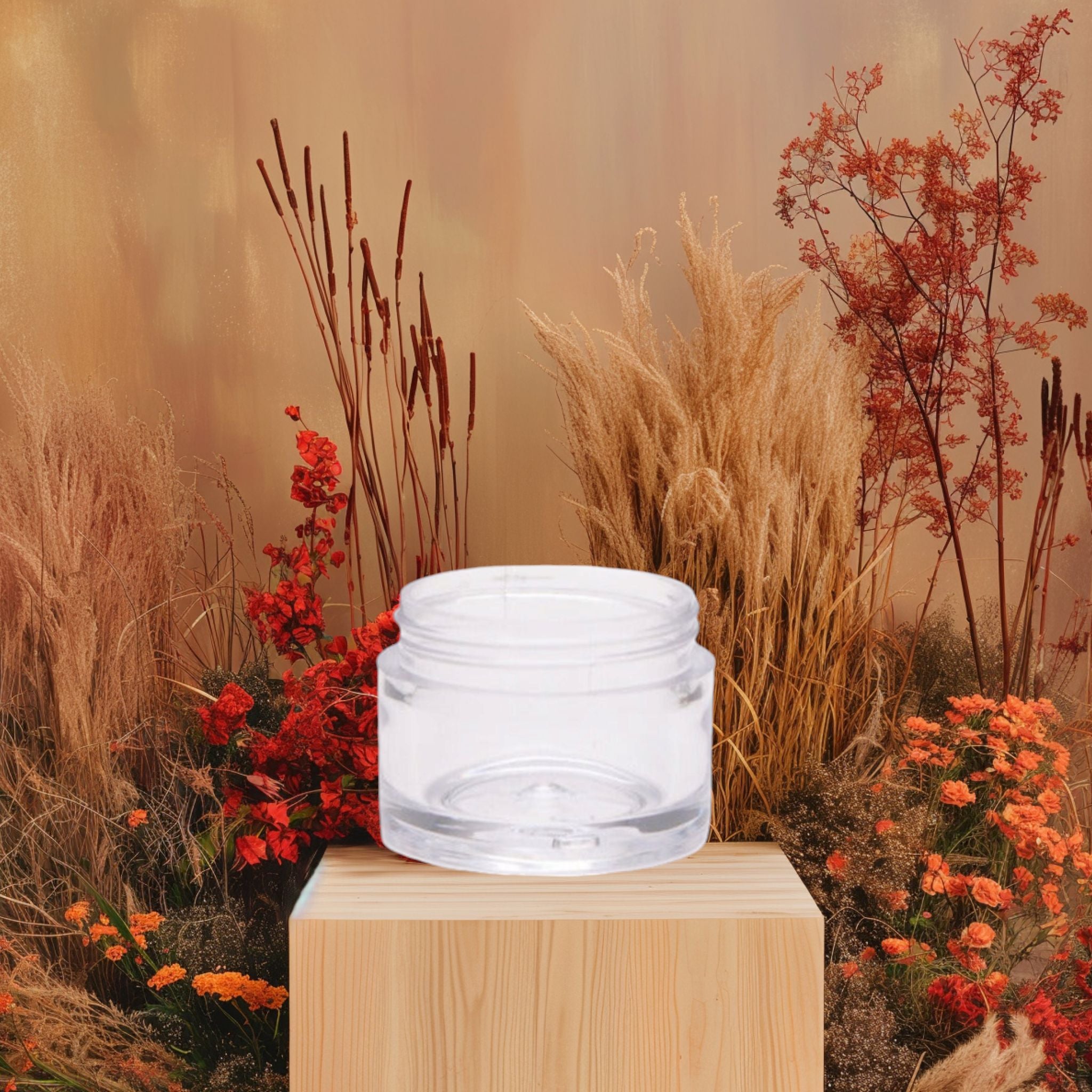 10ml PVC Cosmetic Jar with Lid