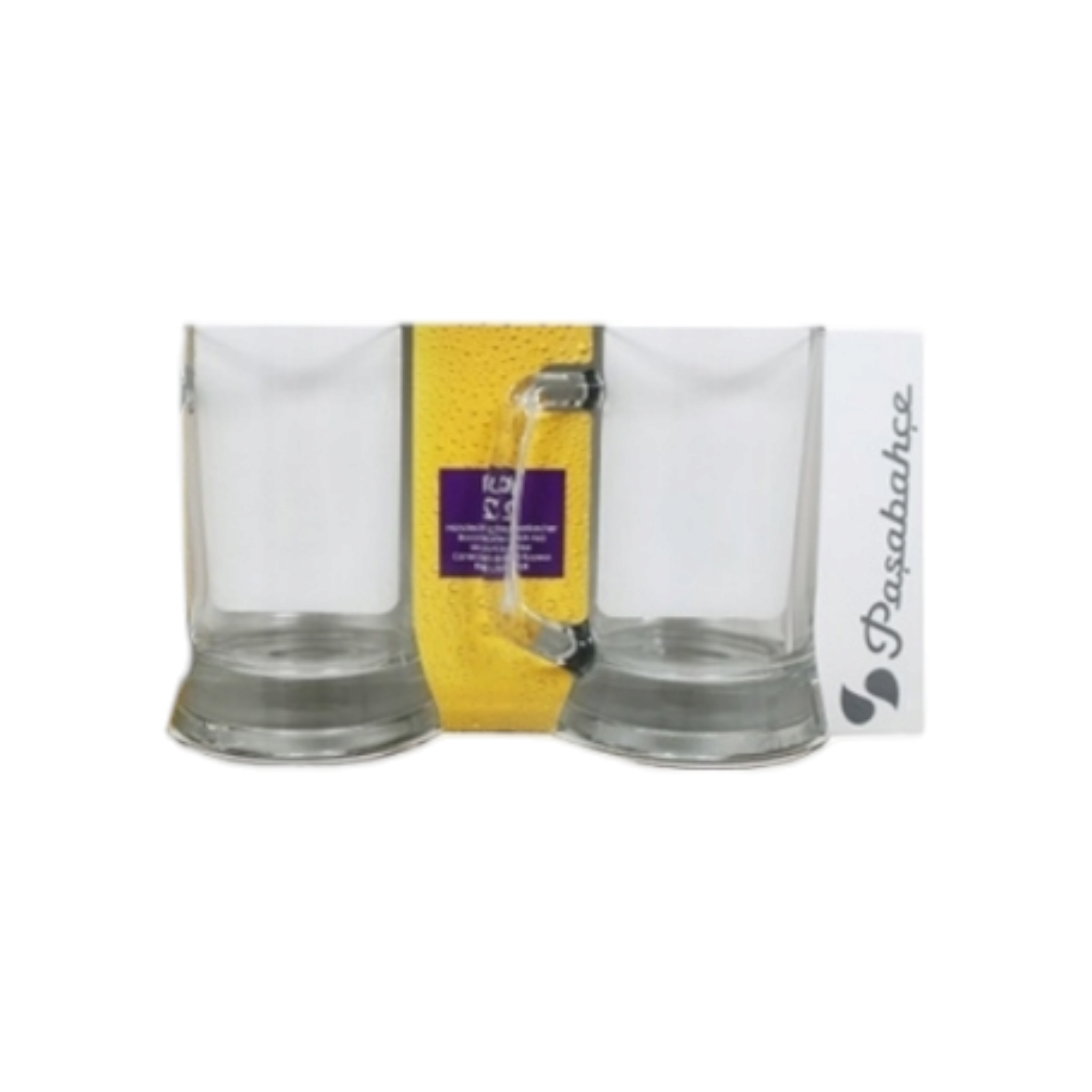 Pasabahce Party Glass Mug 500ml 2pack