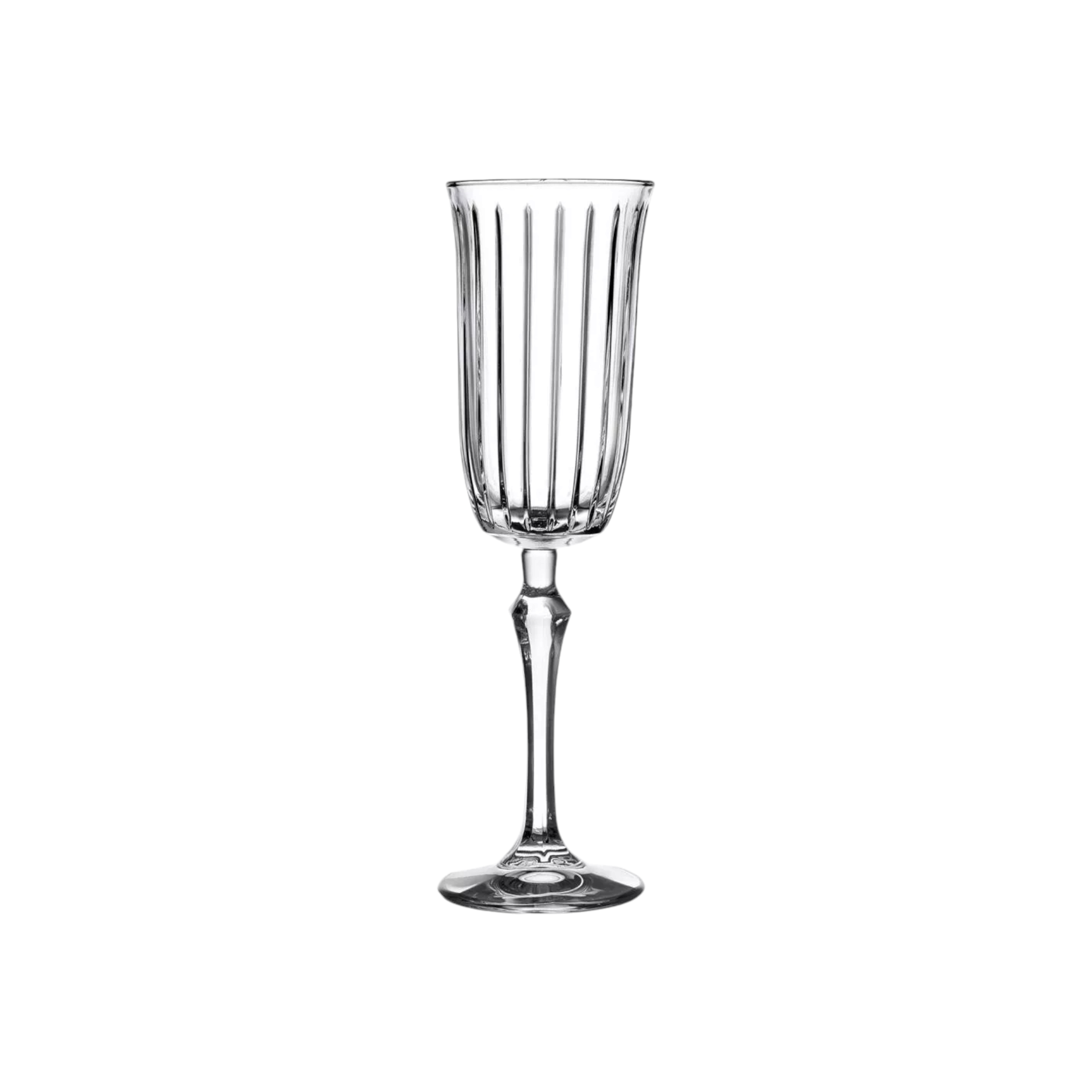 Pasabahce Joy Series Glass Tumbler 175ml Fluted Champagne 4pack