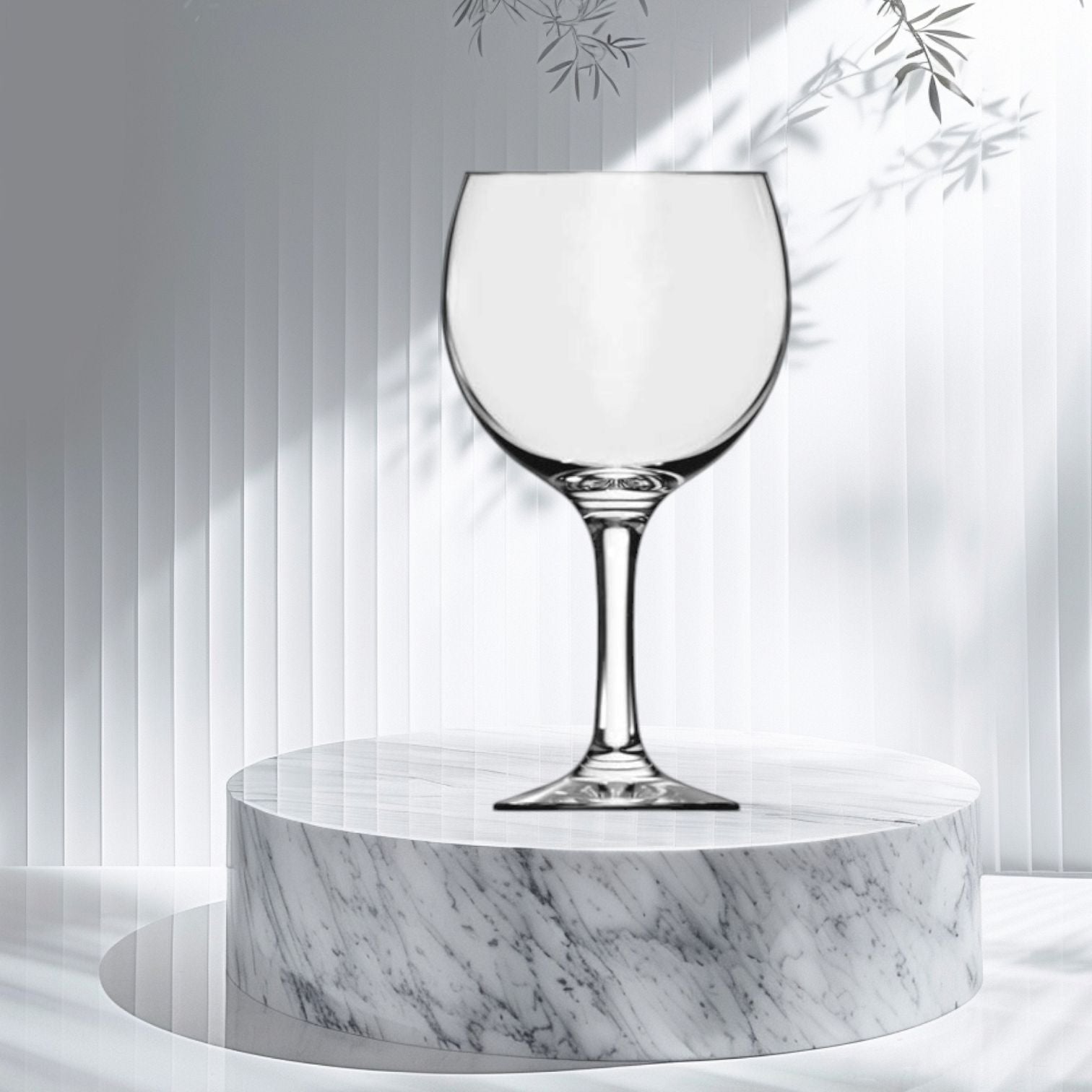 Nadir Glass Tumbler 600ml Gin Glass Stemmed 26990