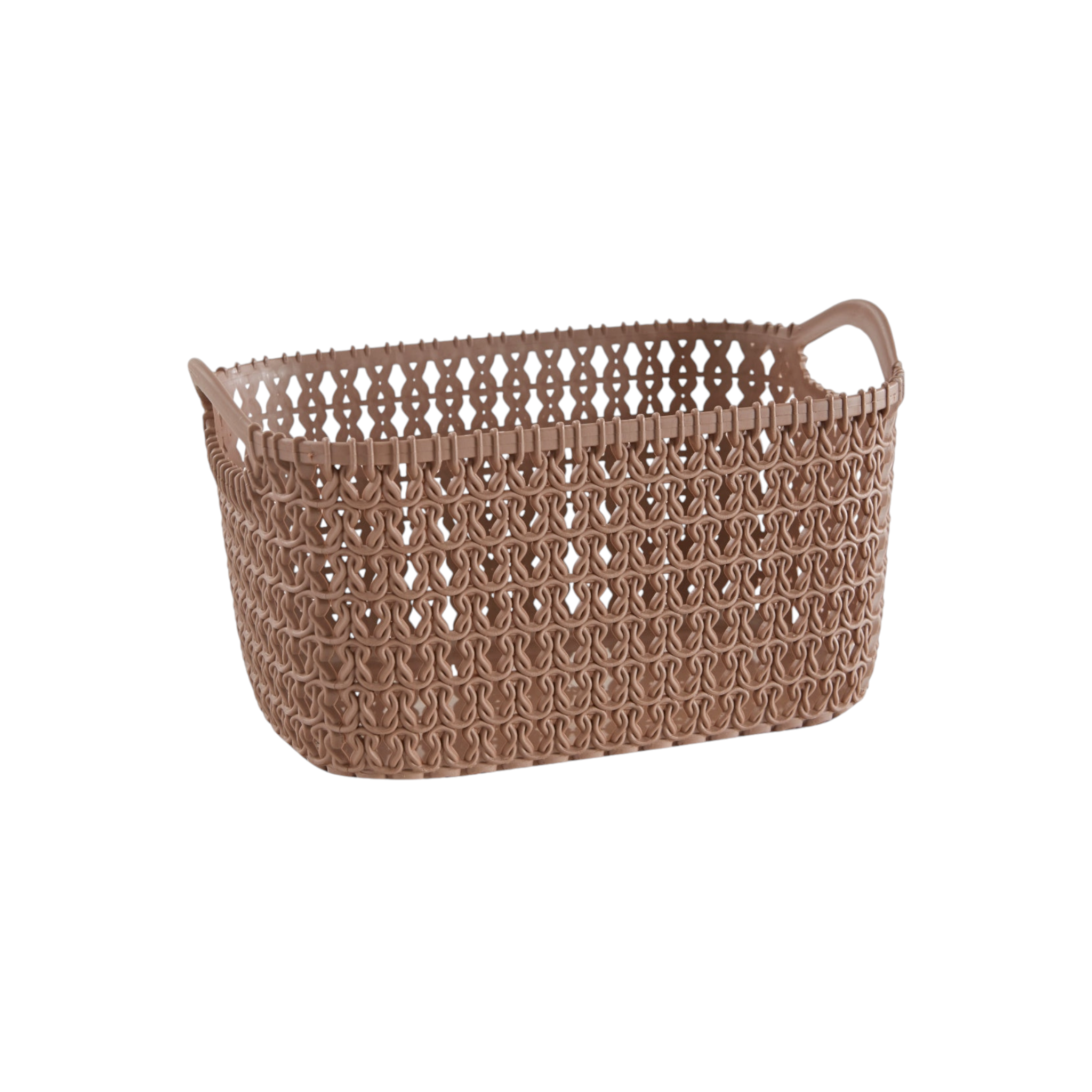 Plastic Basket Knit Medium Formosa 7149