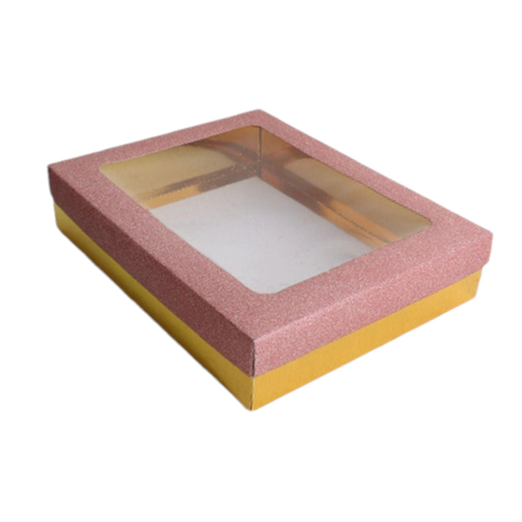 Gift Biscuit Paper Box Rose Gold 24x19x5cm XPP298