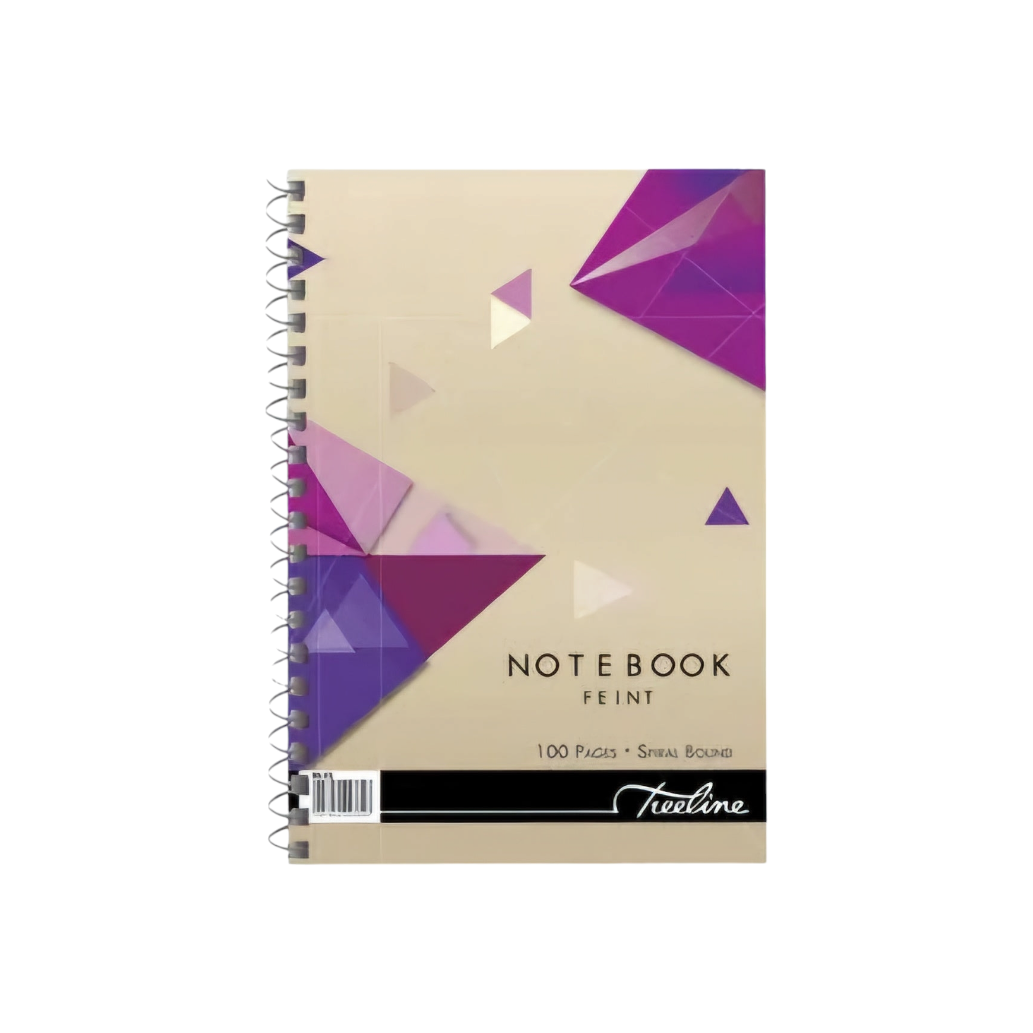 A5 Treeline Exercise Notebook 100pg