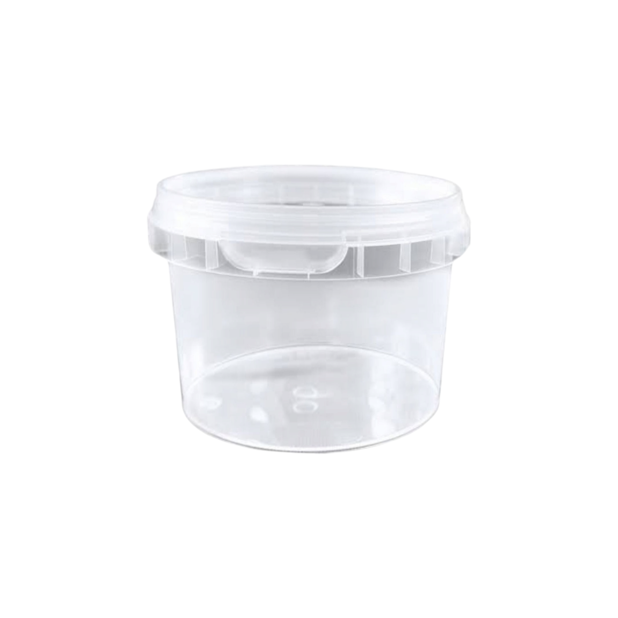 5L Plastic Bucket Clear Transparent with Air Tight Lid