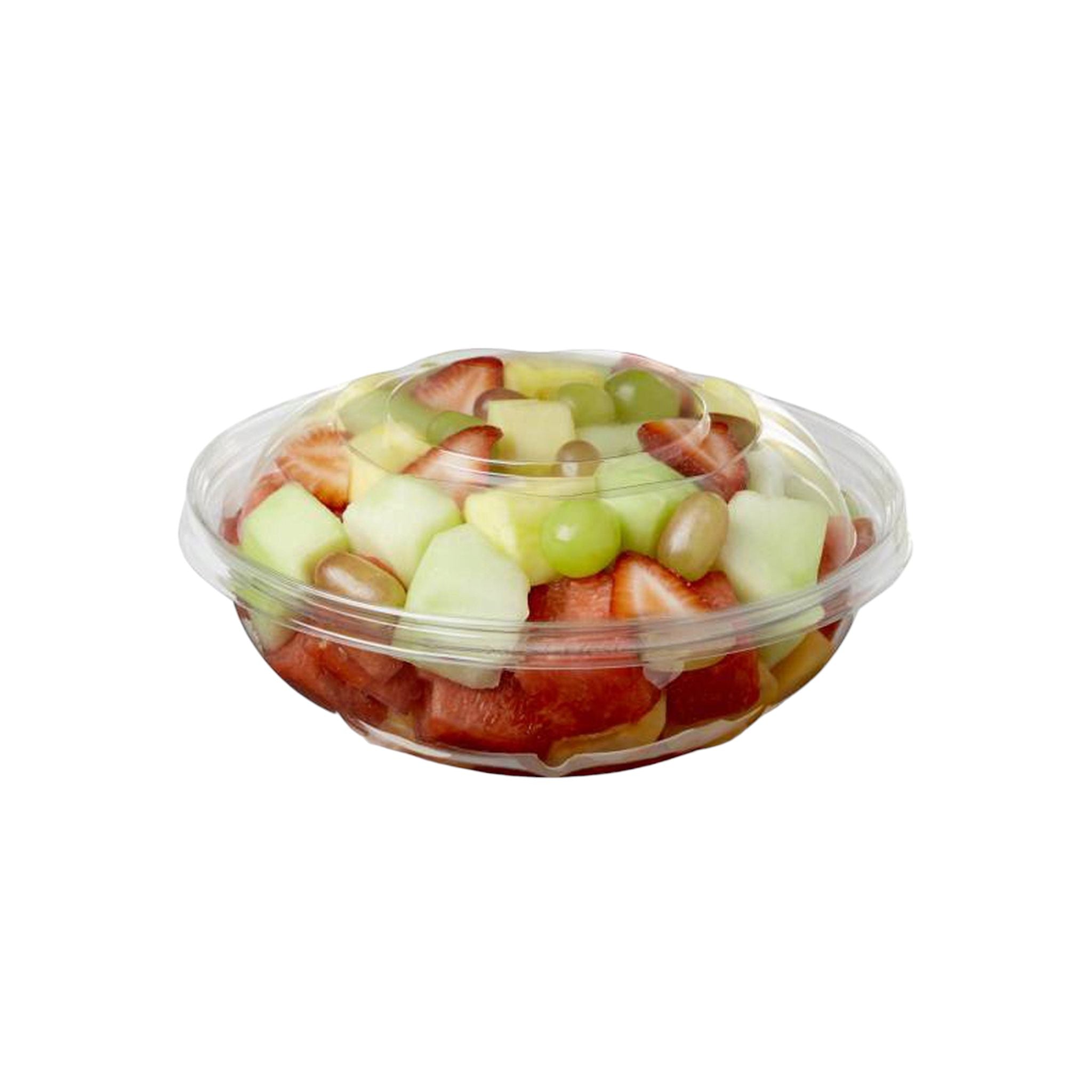 Zibo Clamshell 350ml Round Salad Container