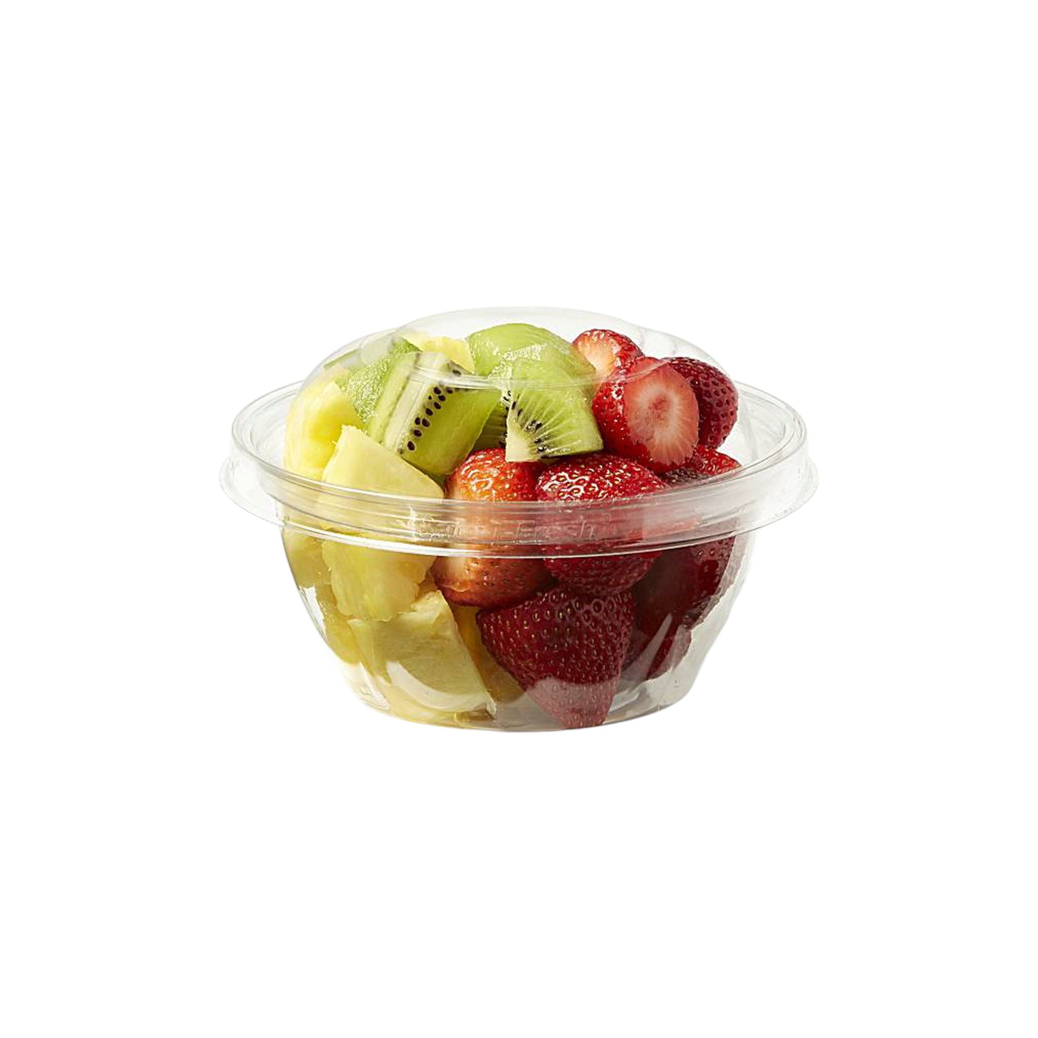 Zibo Clamshell 350ml Round Salad Container