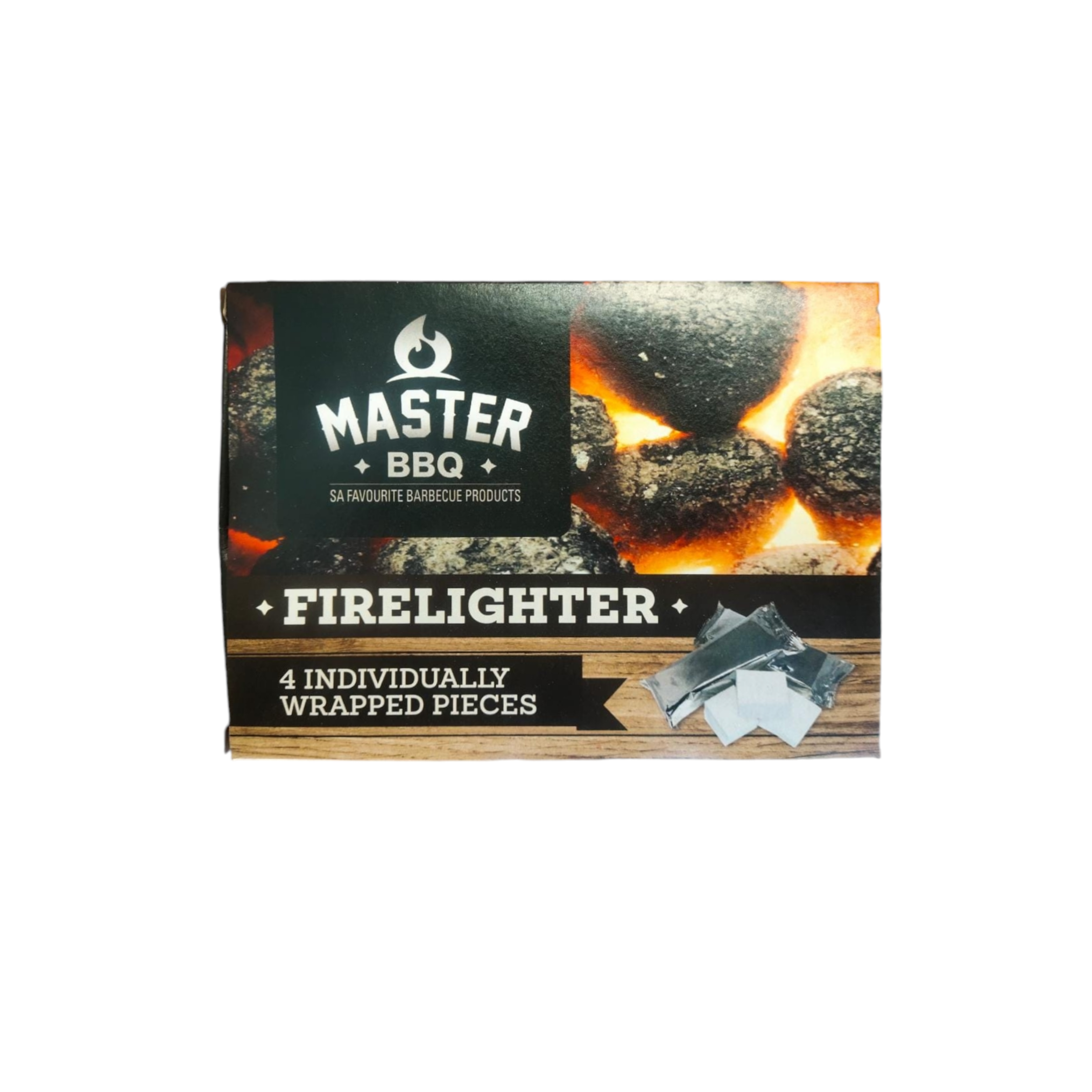 Totai Master BBQ Braai Firelighter 14/031 4pcs