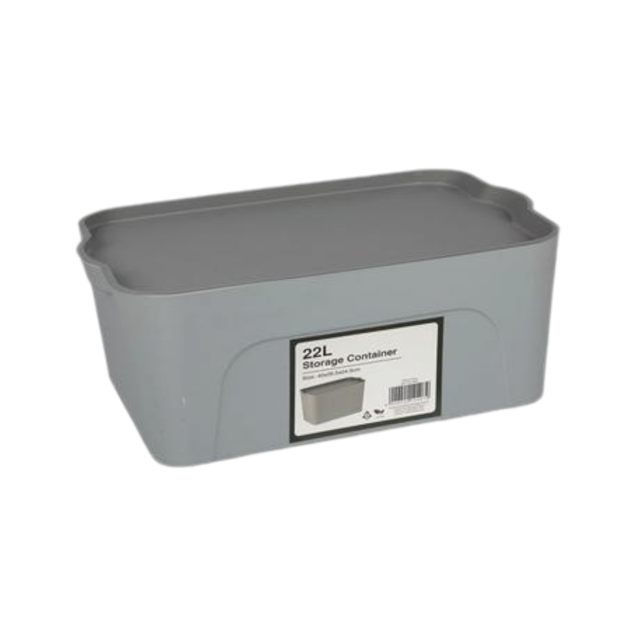 Plastic Storage Box Tengone 22L 40x26x24cm