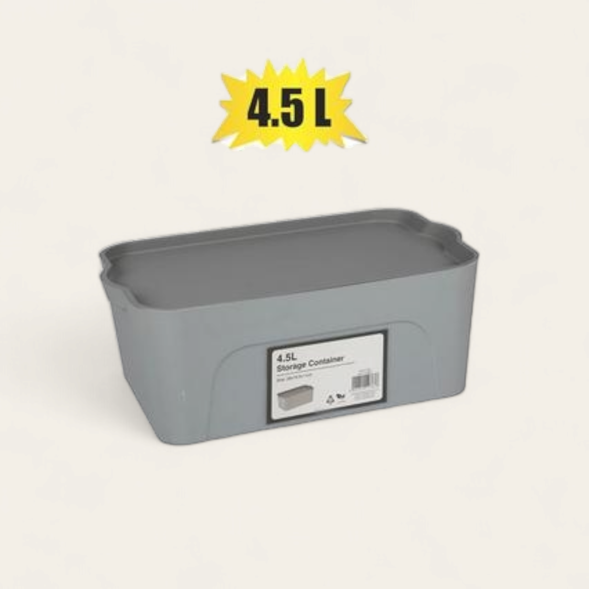 Plastic Storage Box Tengone 4.5L 28x18x11cm