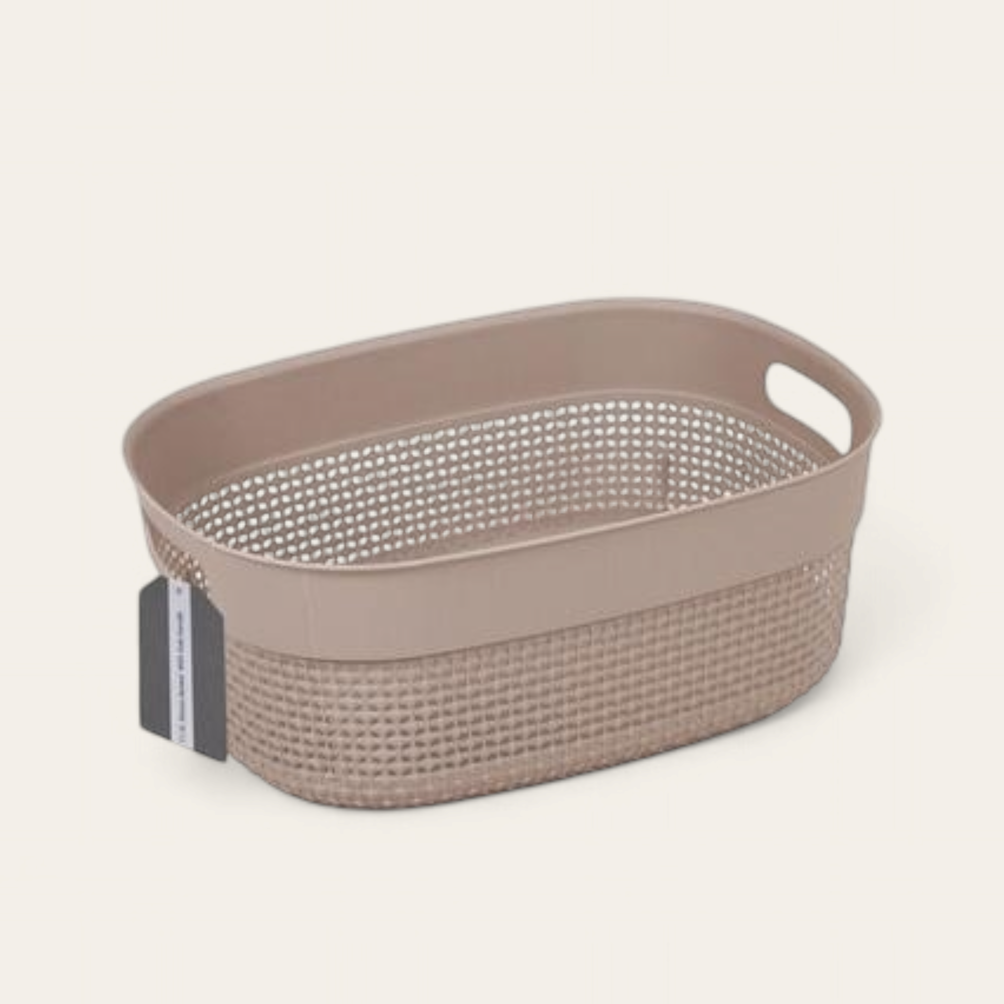 Multipurpose Plastic Stereo Basket with Carry Handle 11.5L 38x28x15cm