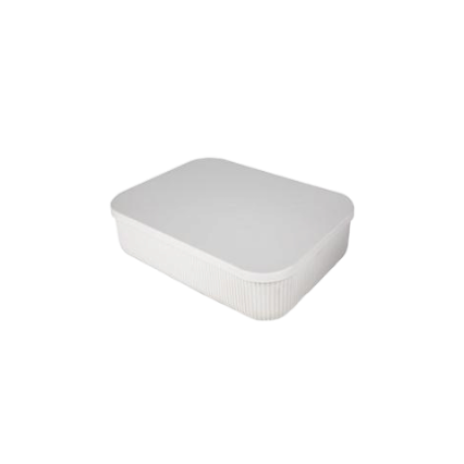 Multipurpose Storage Box Shell Design with Lid 3.2L