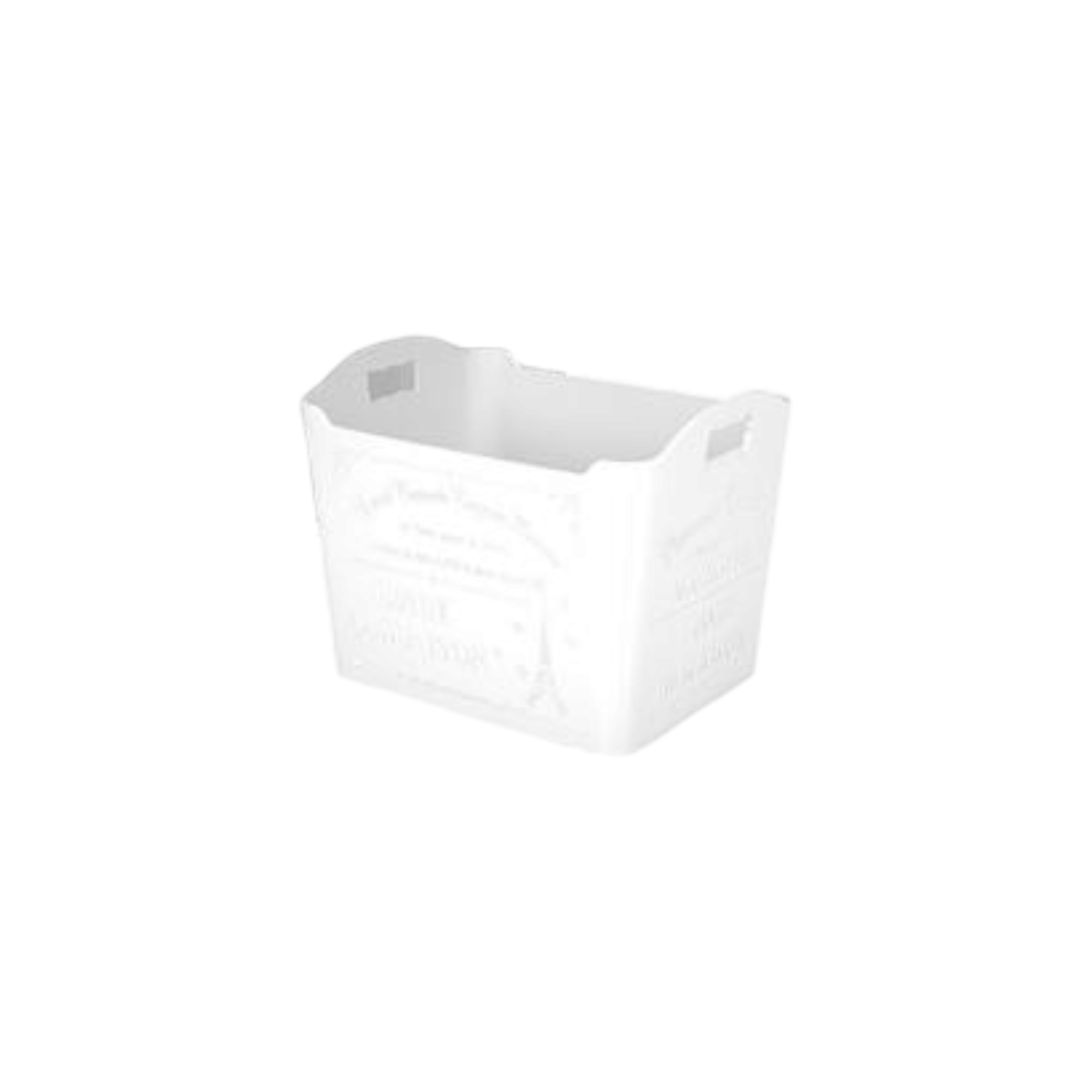 Paris Plastic Storage Basket 6L 23x17x16cm with Carry Handle