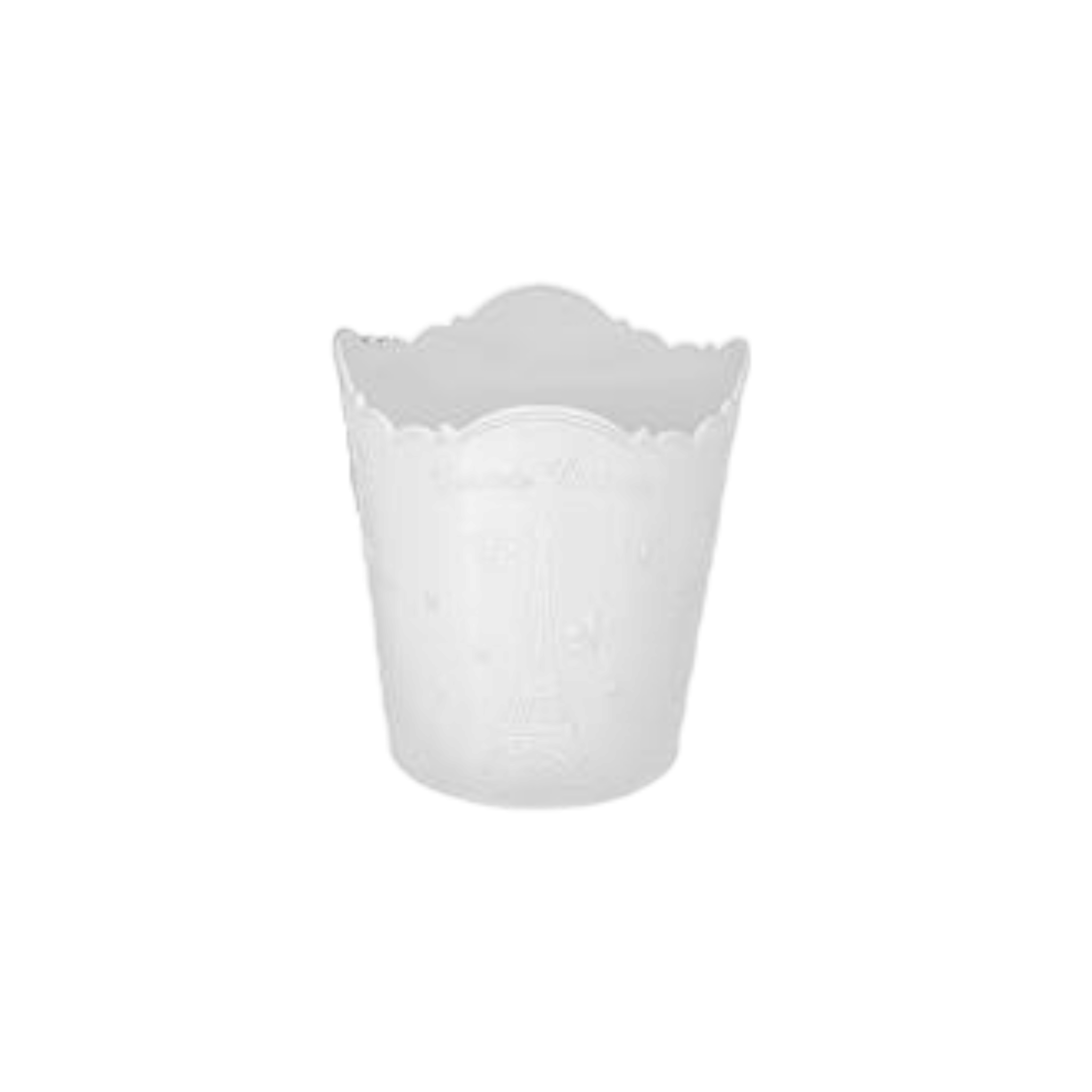 Paris Wastepaper Bin Basket 13x14cm Round