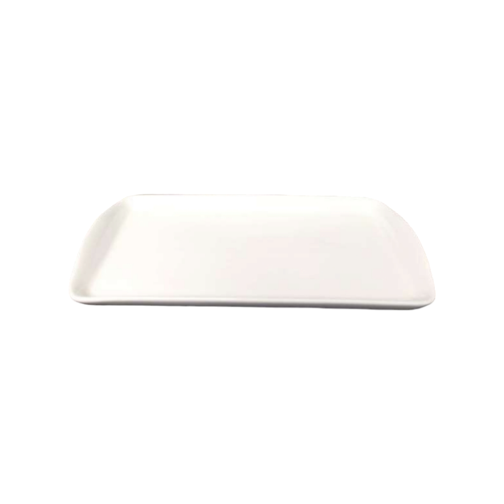 White Ceramic Serving Dinner Platter 27.5x13x2.8cm