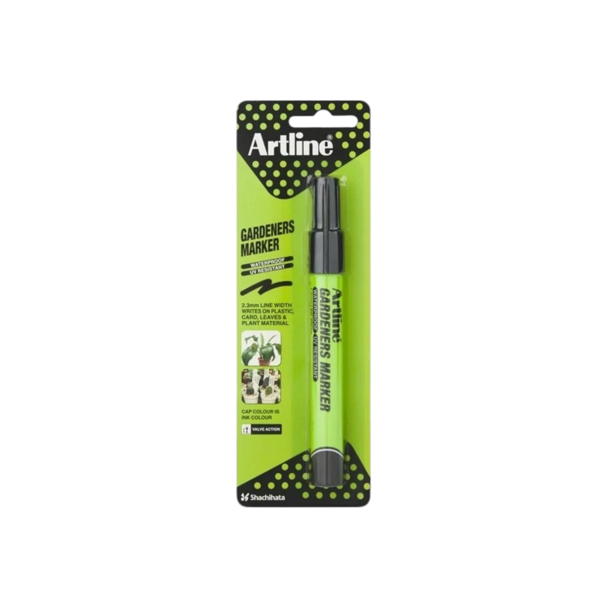 Artline Gardeners Marker Black