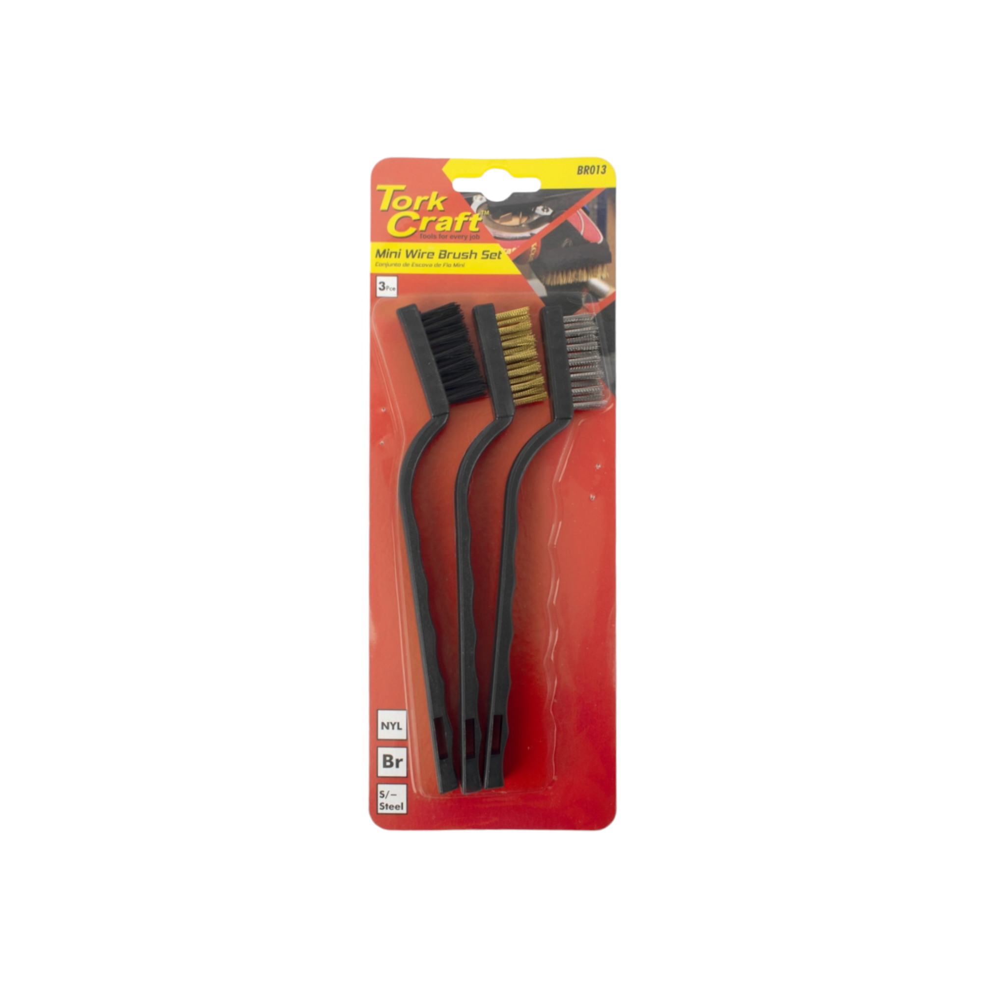 BBQ Wire Brush 3pc Set BRWB3PC