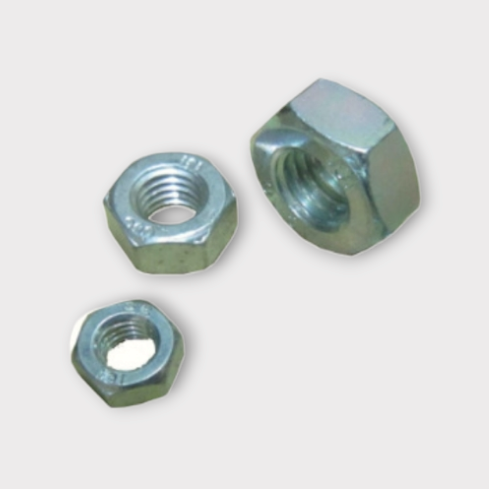 Nuts Galvanized M08 100pack