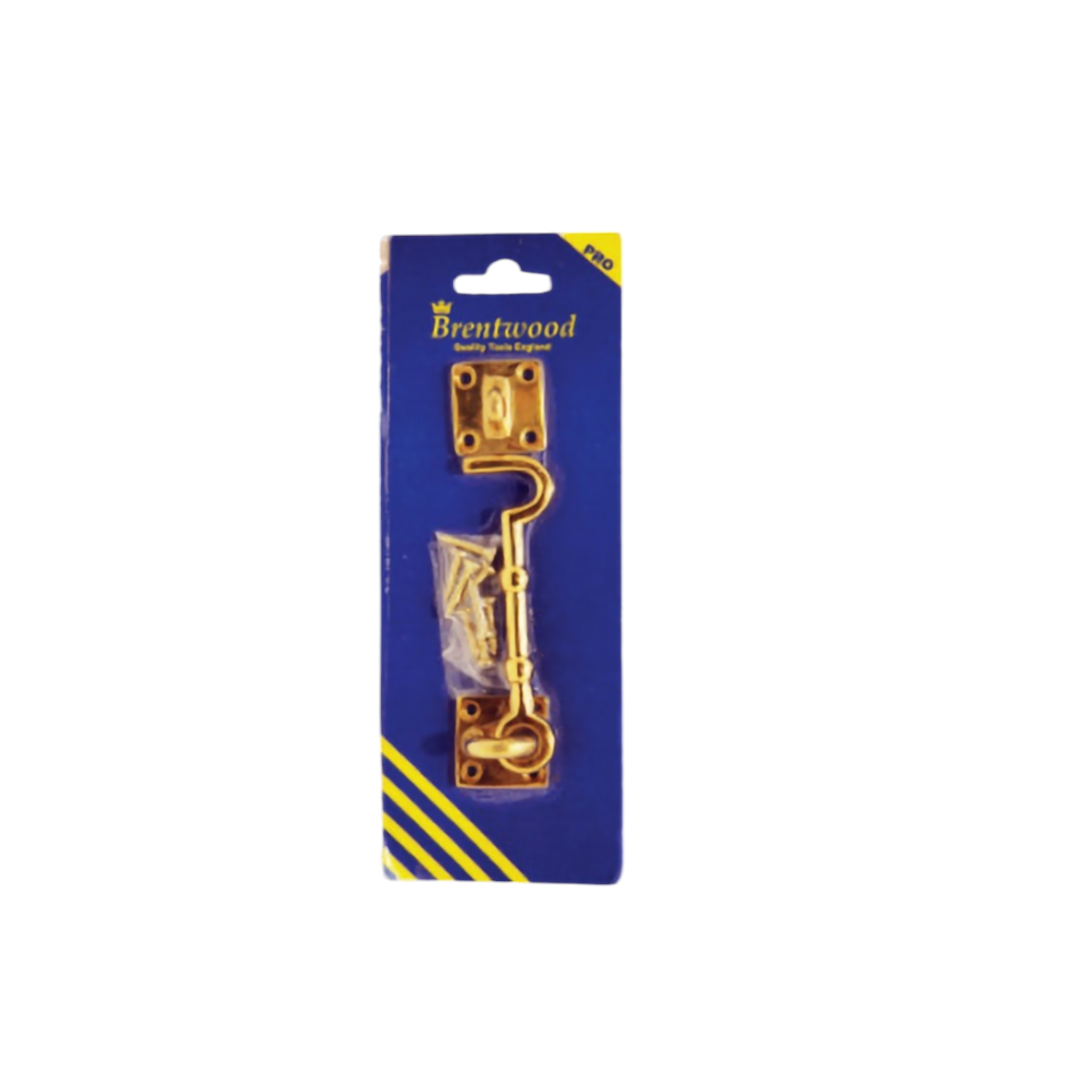 Hook Cabin Brass Plated 100mm Solid Brass