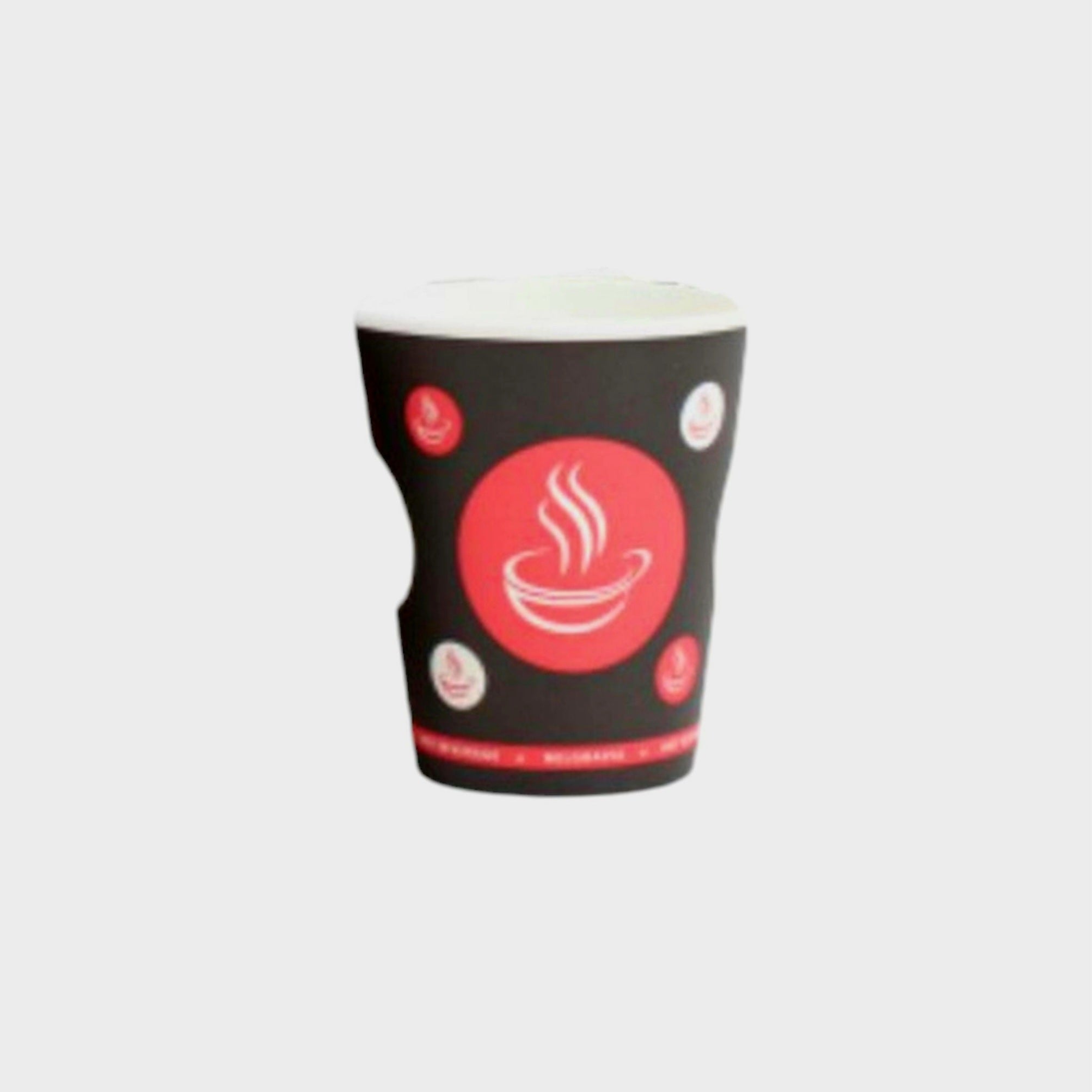 250ml Vending Paper Coffee Cups Disposable Patterned 10pack