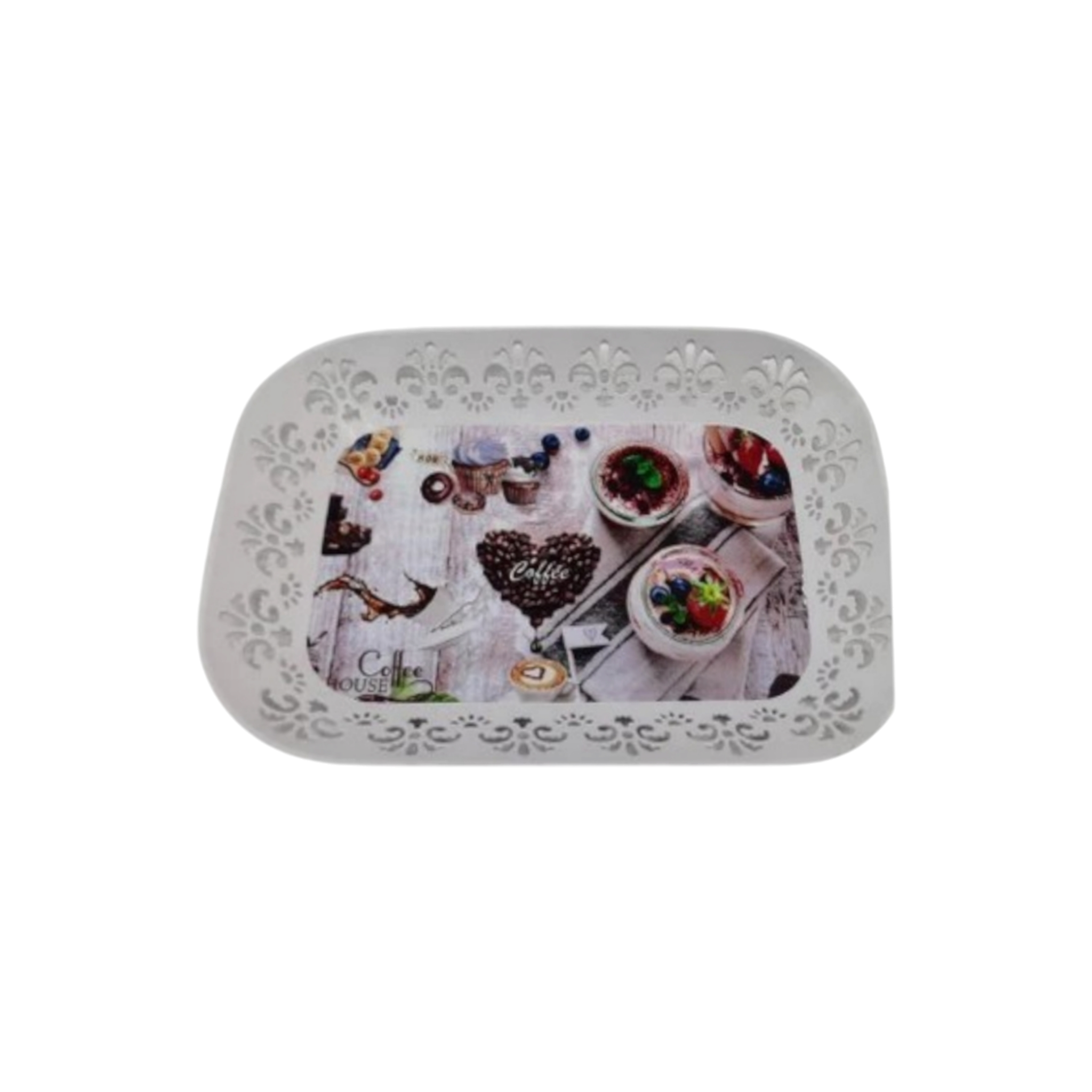 Plastic Serving Tray 29x41cm