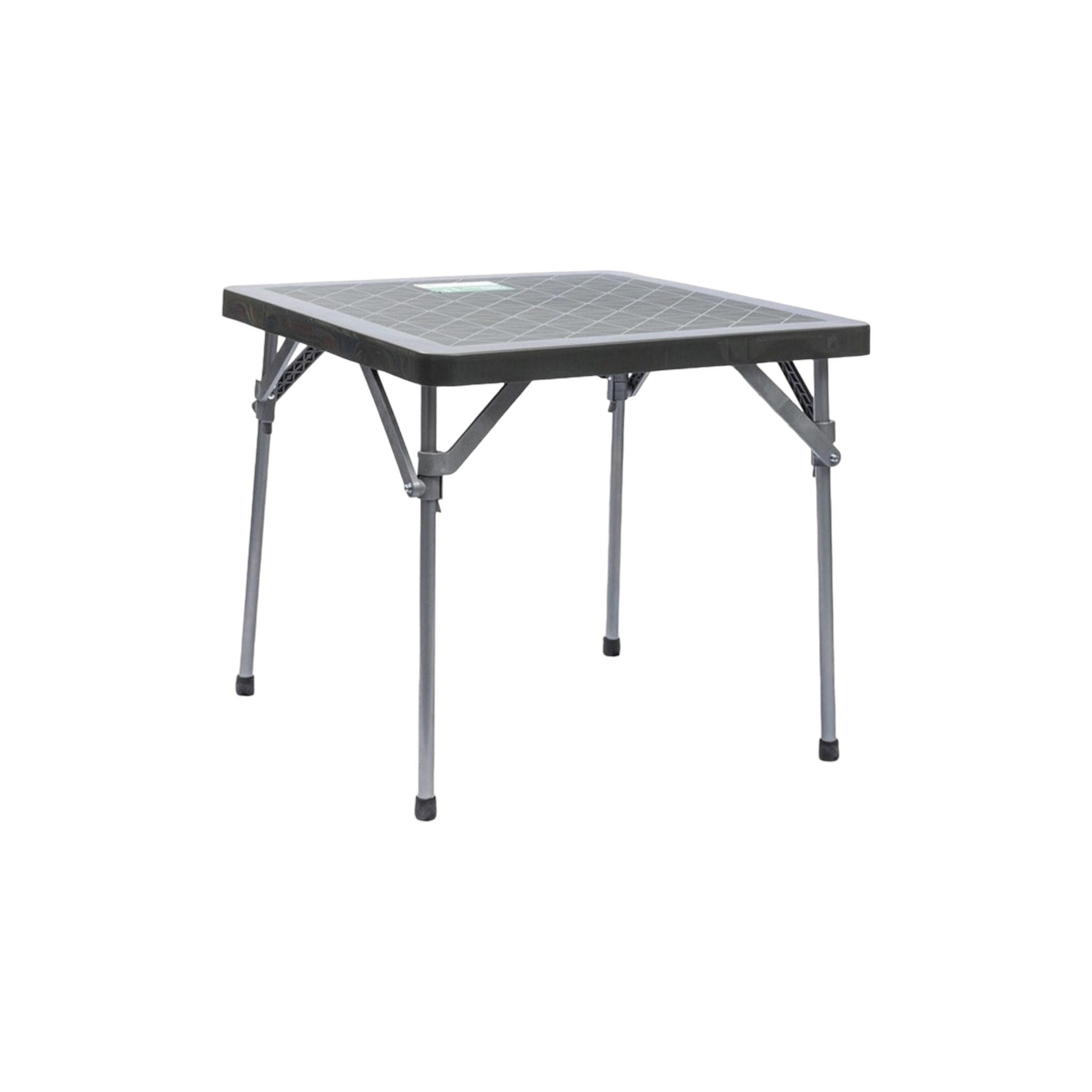 Tia Plastic Collapsible Table Black 4-Seater