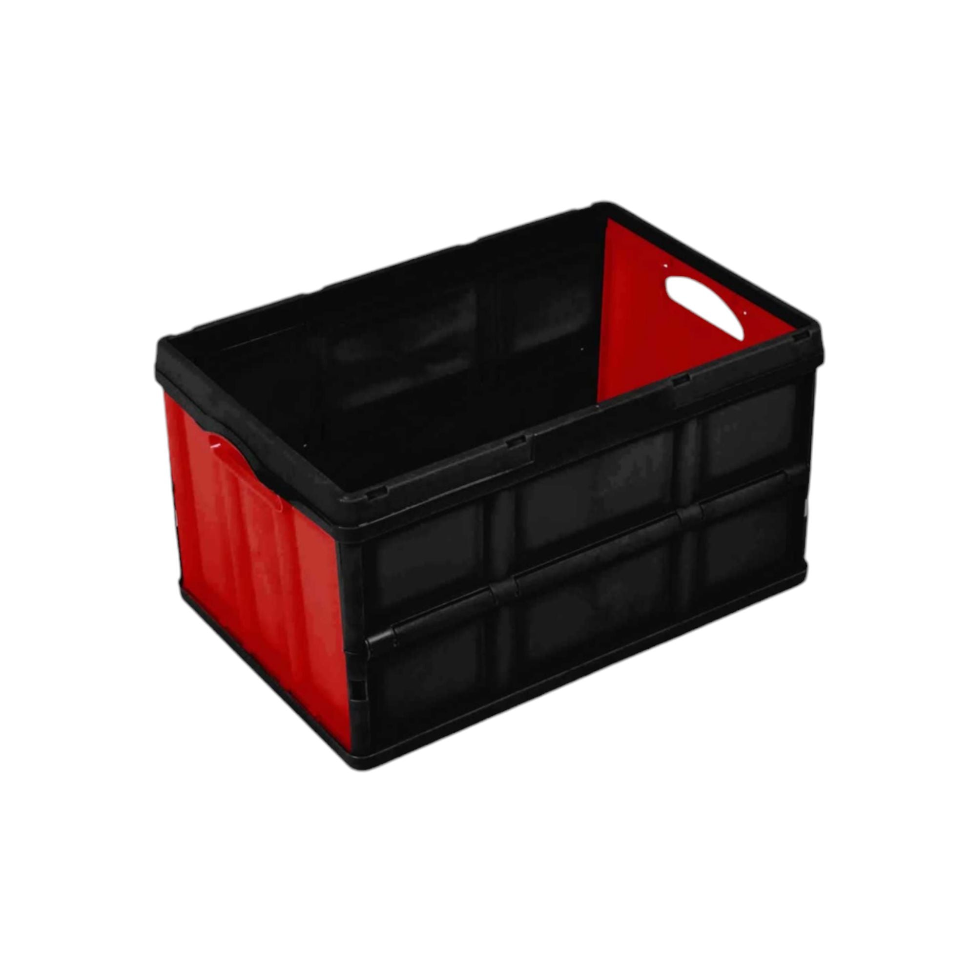 Pride Plastic Folding Crate 59x39x33cm Buzz