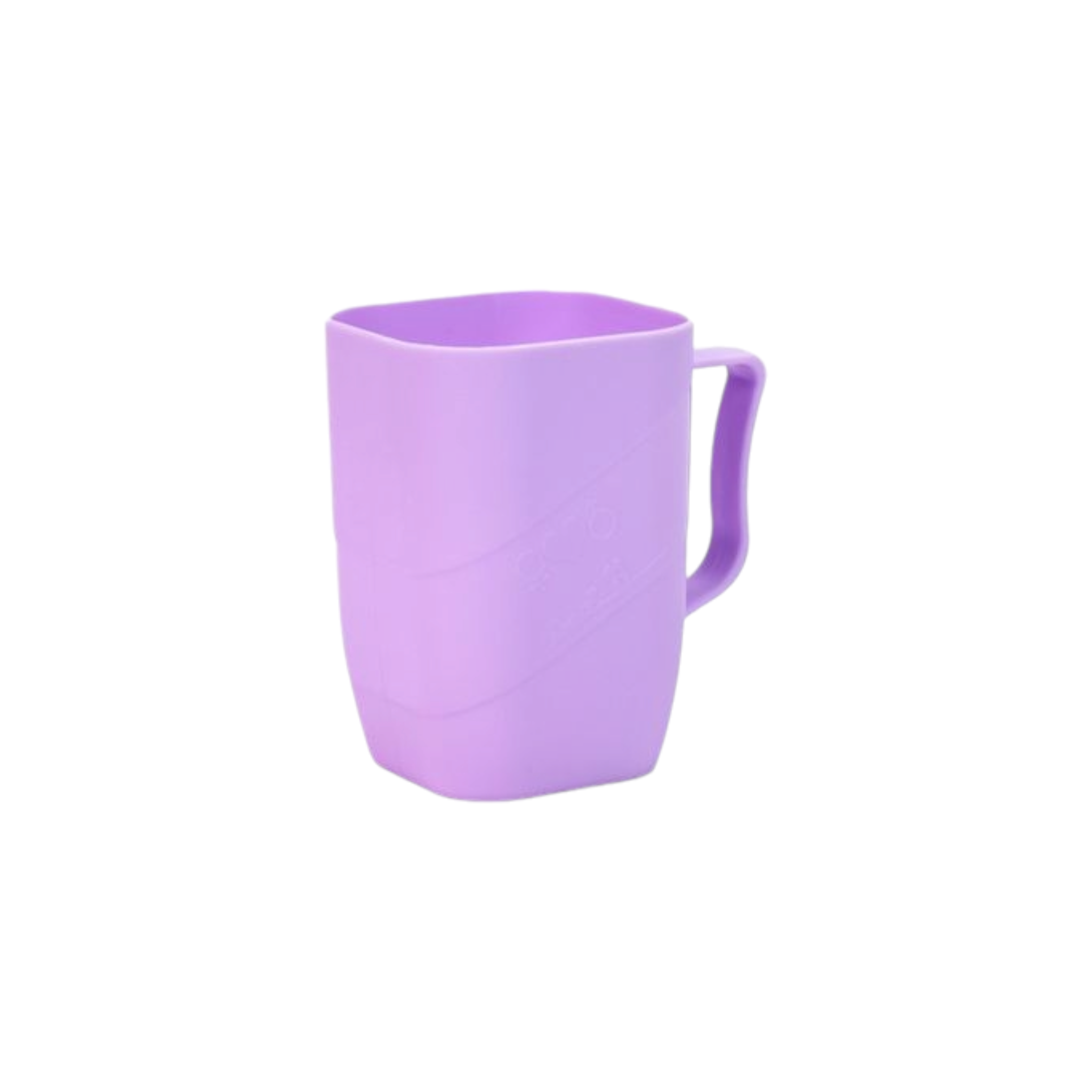 Plastic Drinking Mug Square 11cm
