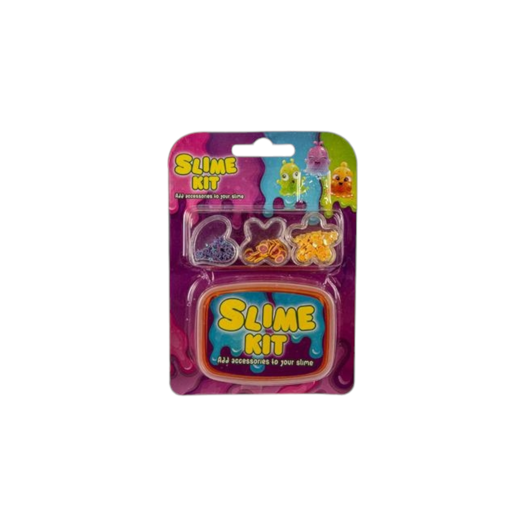 Novelty Slime DIY with Accessories 4pc Set