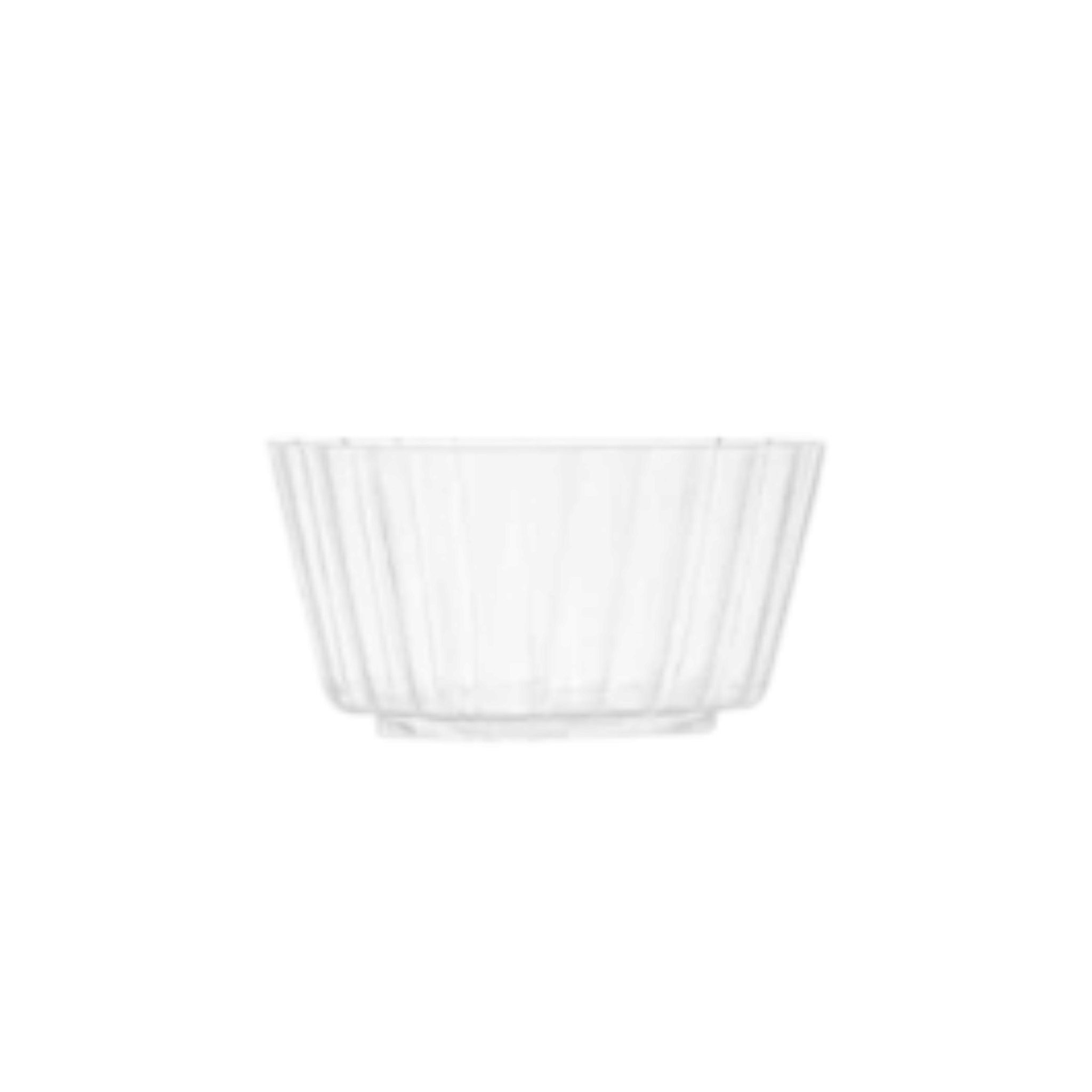 Regent Acrylic Mini Dessert Cup Rectangular Fluted 10pack 35176