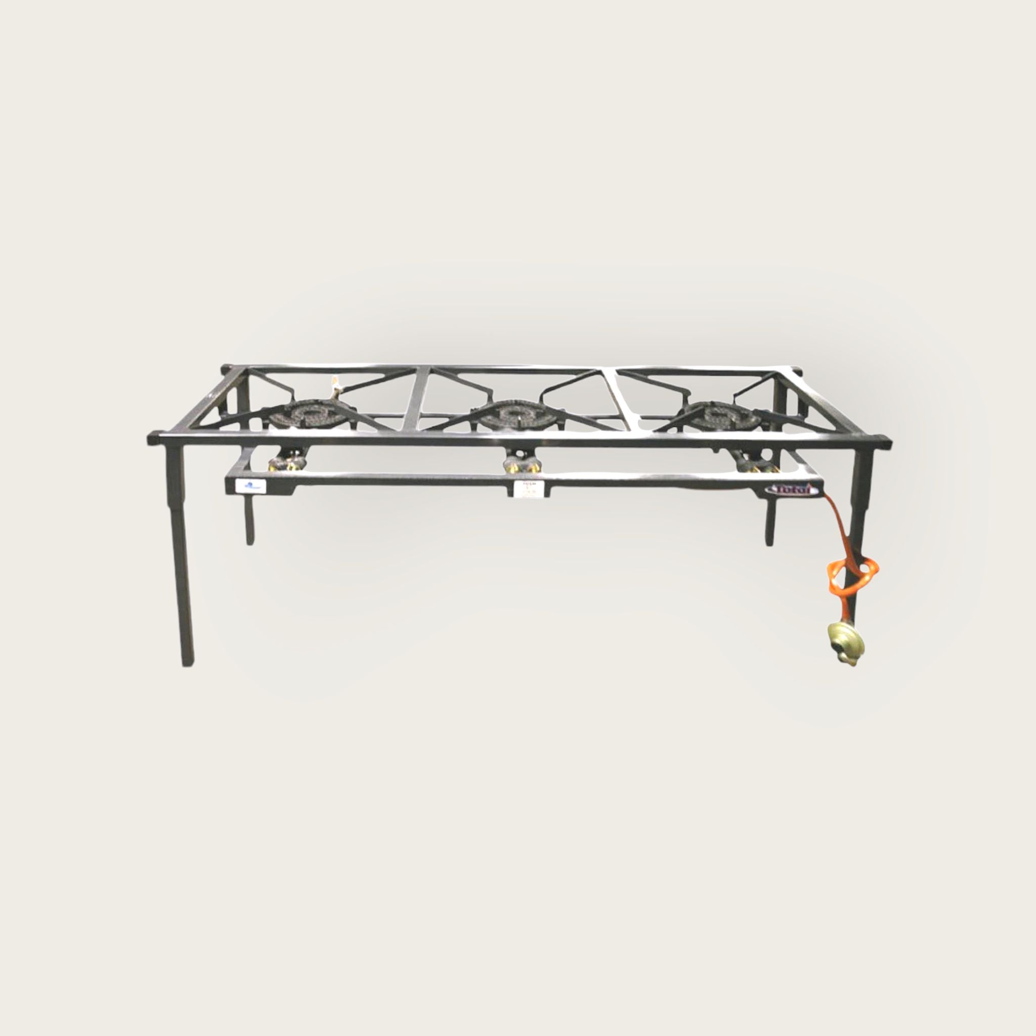 Totai Gas Stove 3-Pot Boiling Table Comp Heavy Duty 08/300C