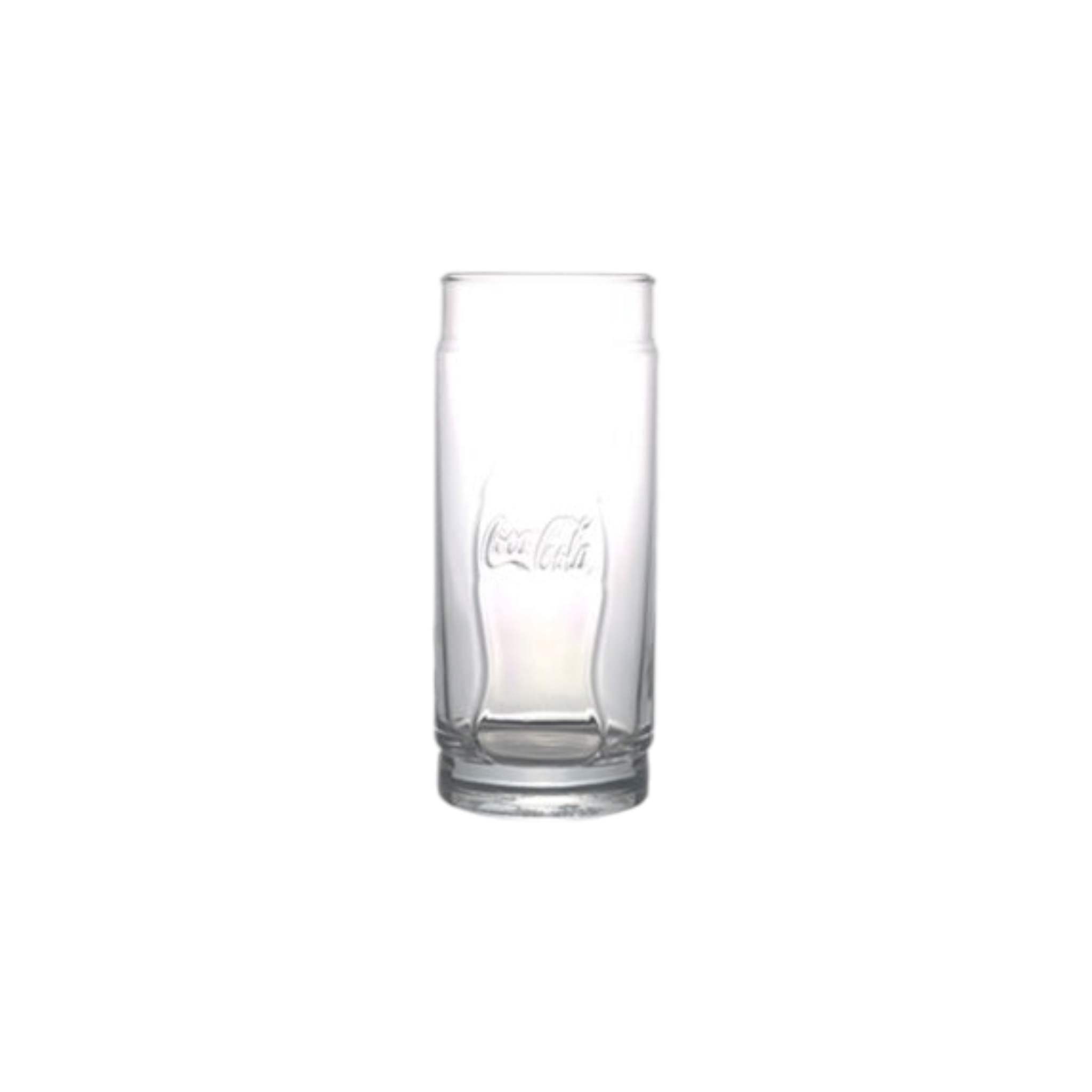 Pasabahce Hiball Glass Tumbler 300ml Embossed Coca Cola 40035