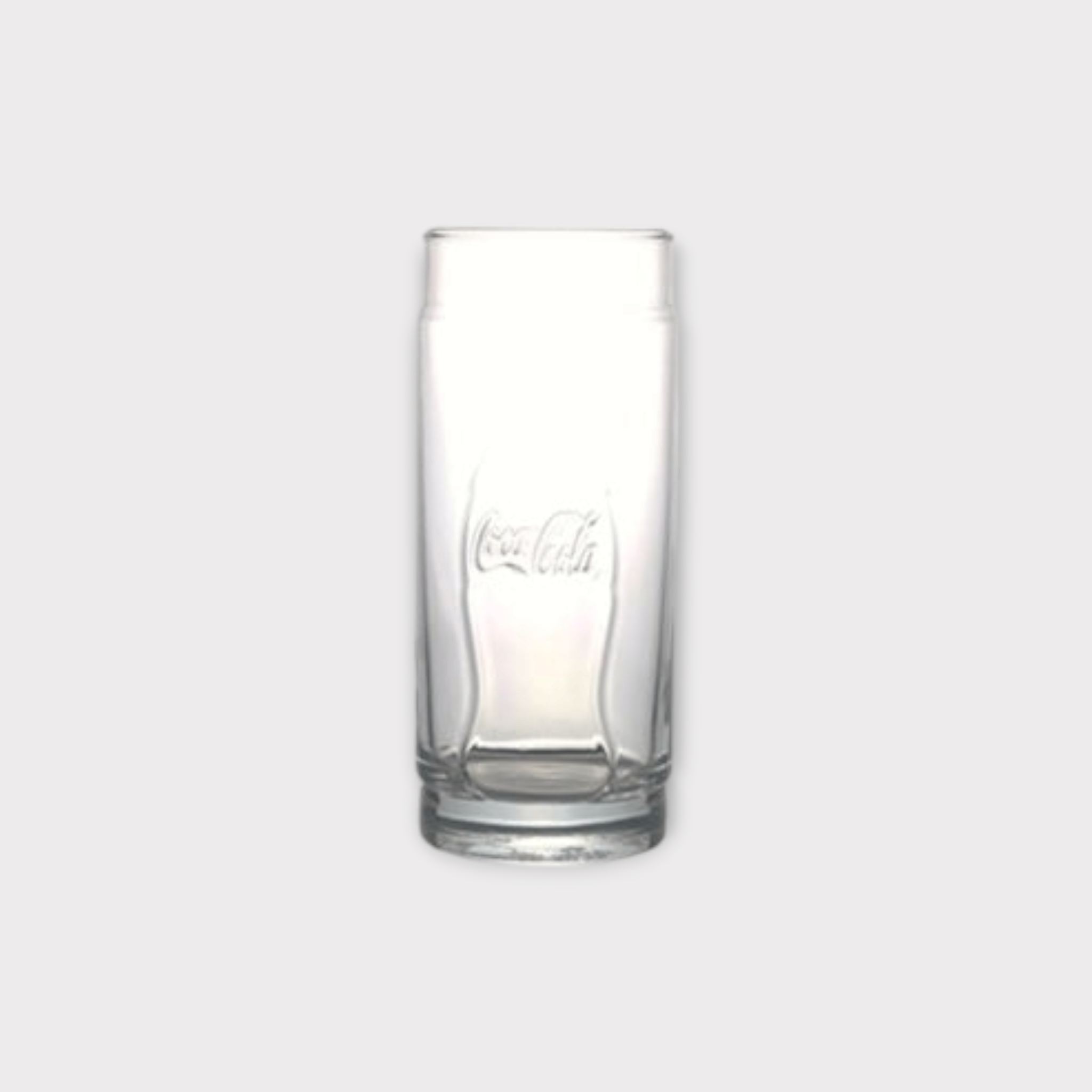 Pasabahce Hiball Glass Tumbler 300ml Embossed Coca Cola 40035