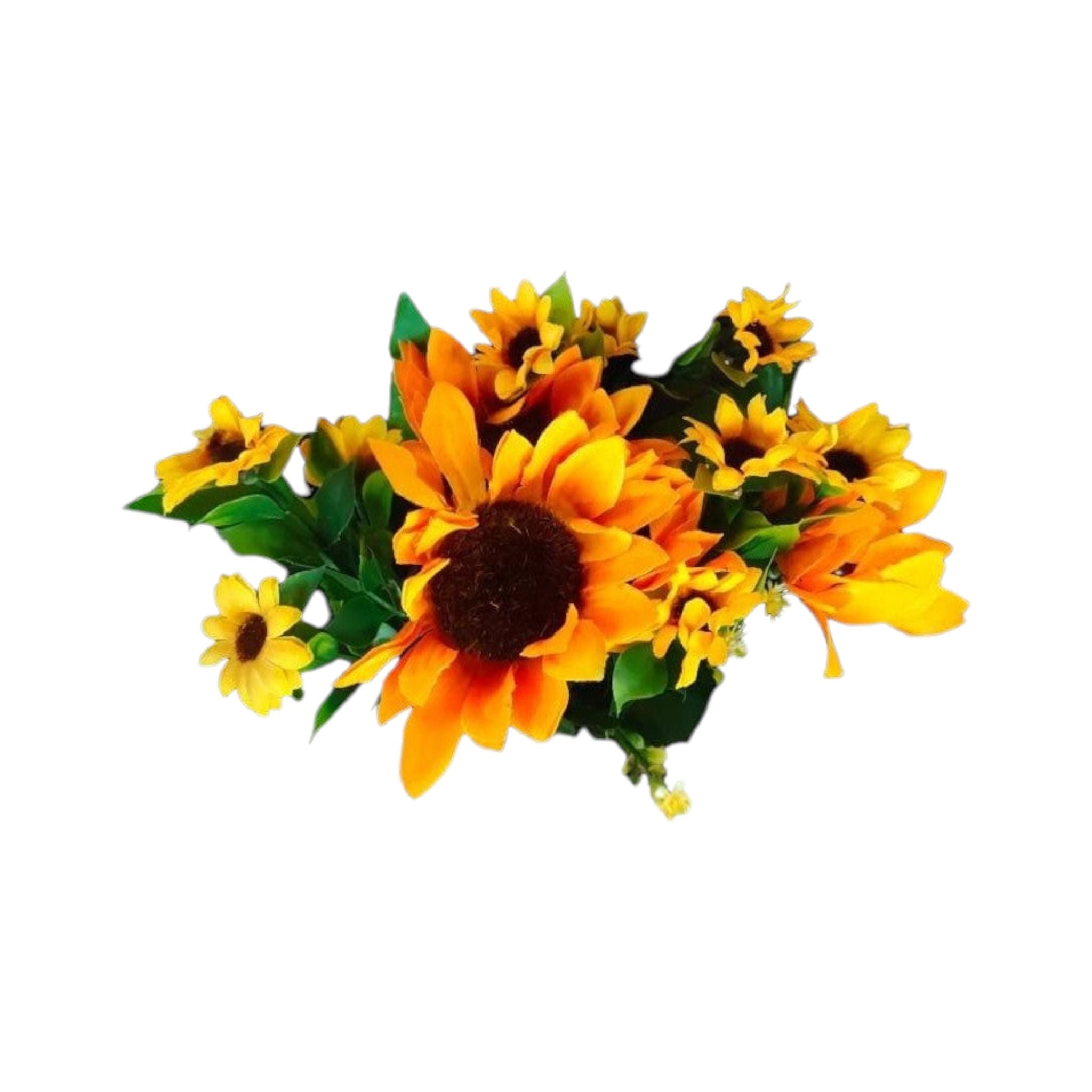 Sunflower 13-Head Artificial Flower 38cm